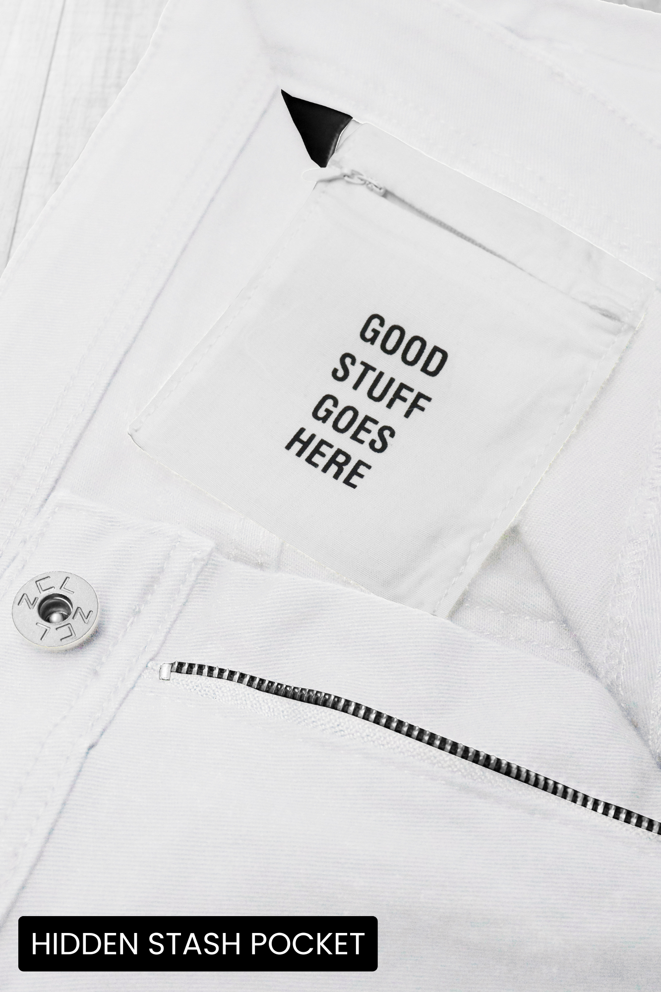 Vortex Stacked Denim (White)