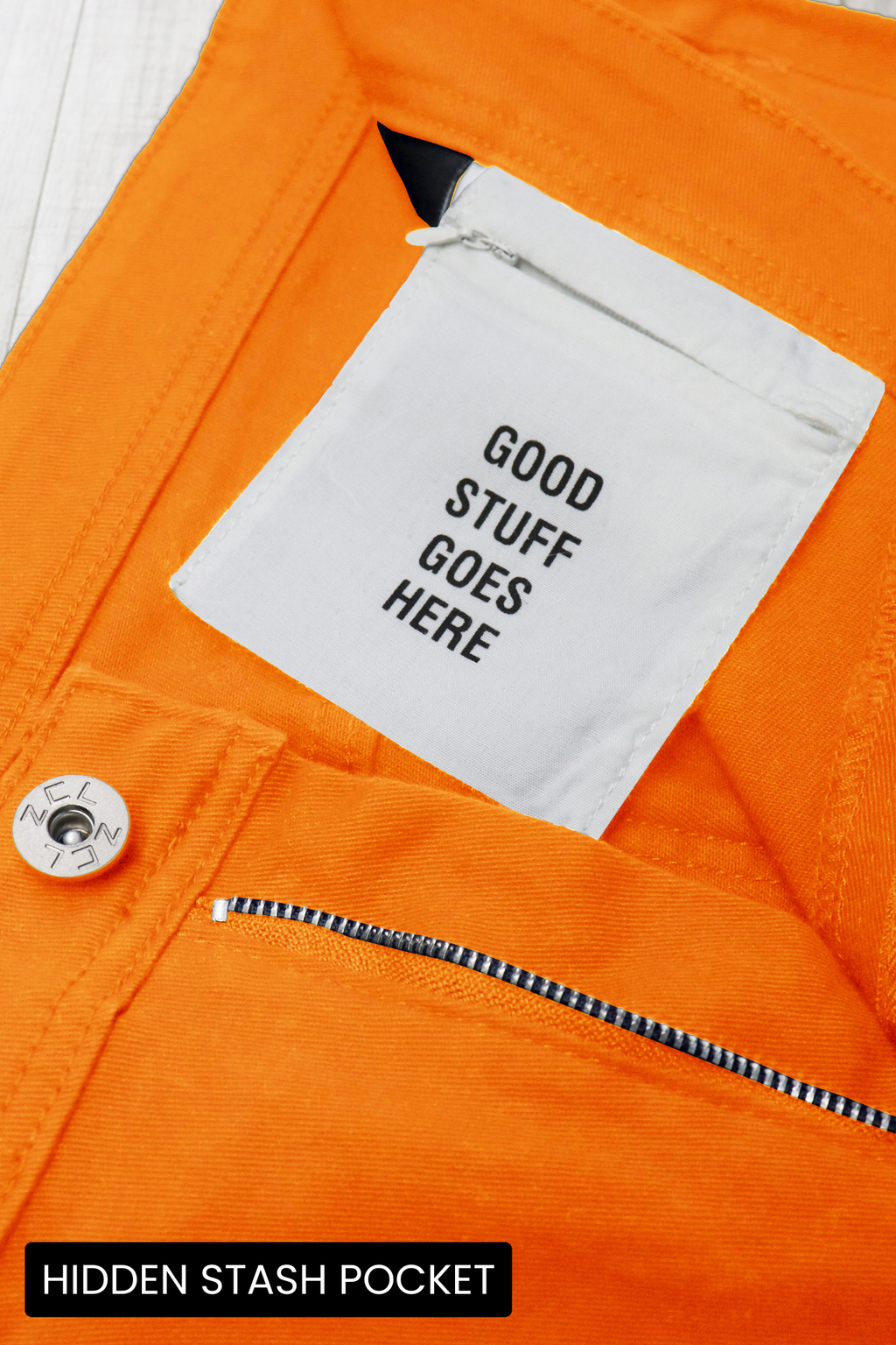 Vortex Stacked Denim (Orange)