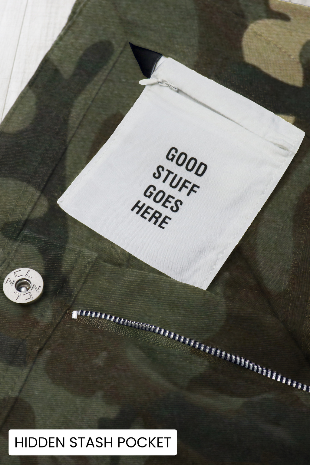 Vortex Cargo Stacked Denim (Camo)