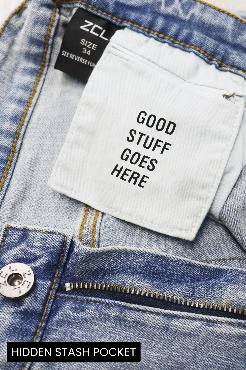 Vortex Stacked Denim (Blue Wash)