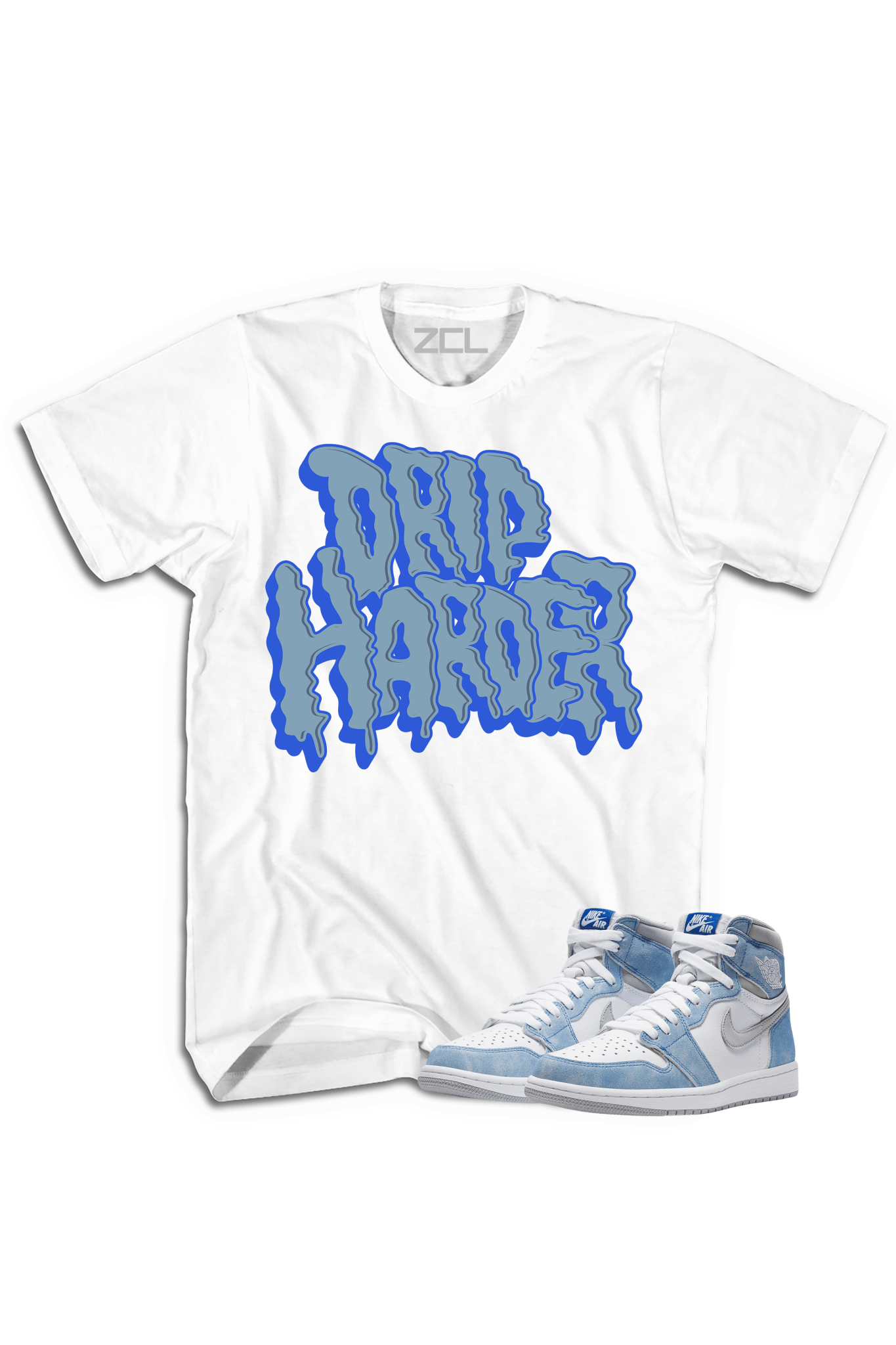 Air Jordan 1 High OG "Drip Harder" Tee (Hyper Royal)