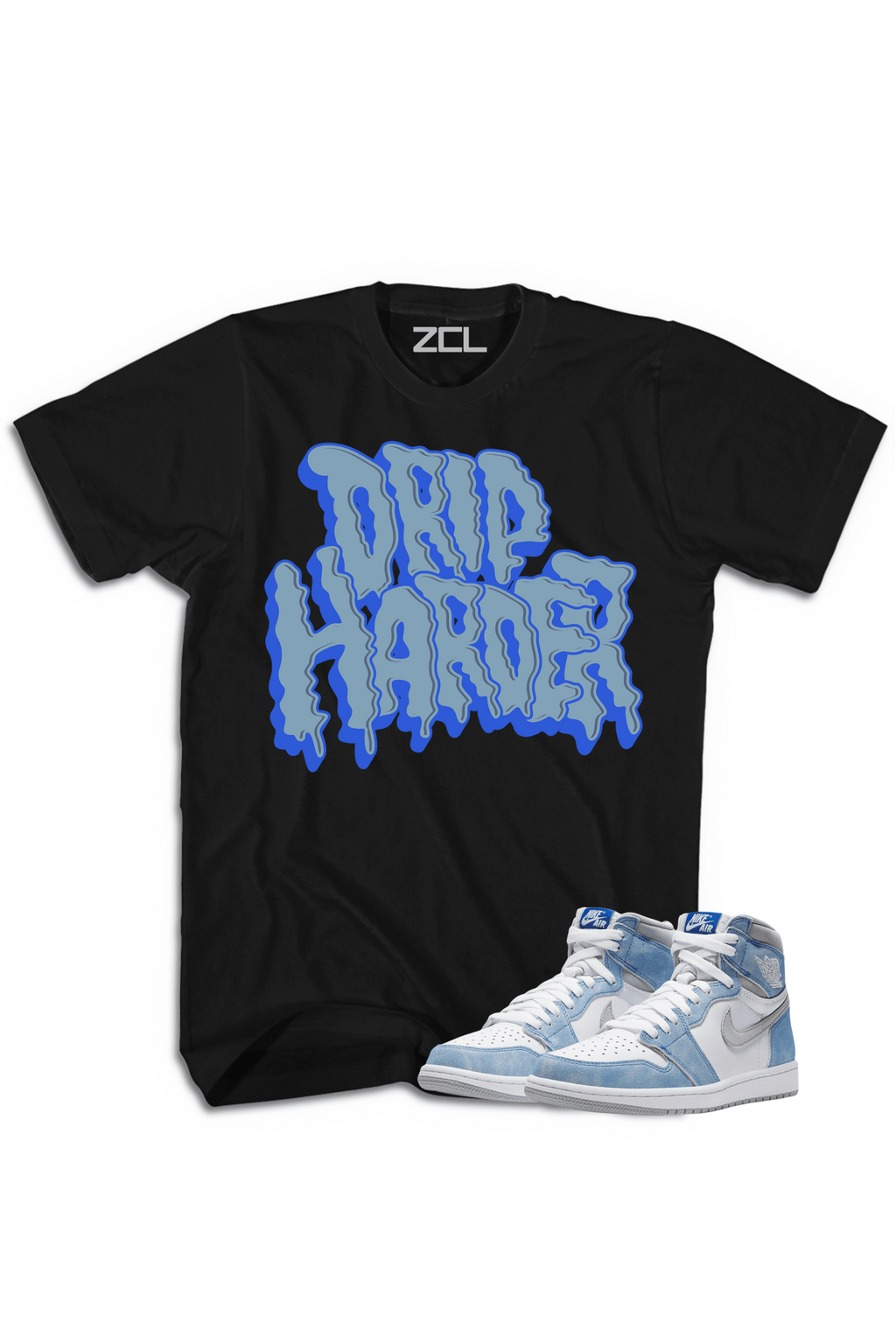 Air Jordan 1 High OG "Drip Harder" Tee (Hyper Royal)