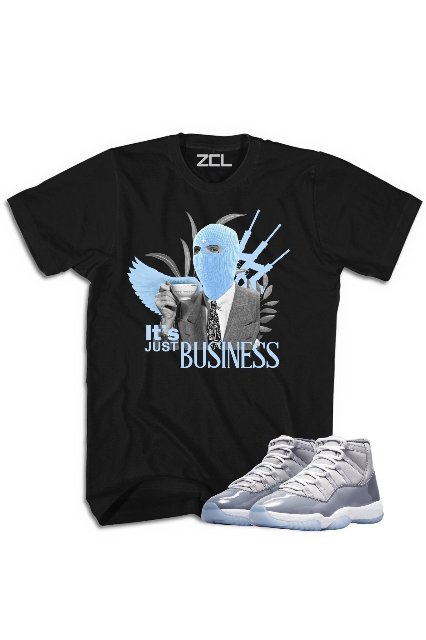 Air Jordan 11 "It's Just Business" Tee Cool Grey