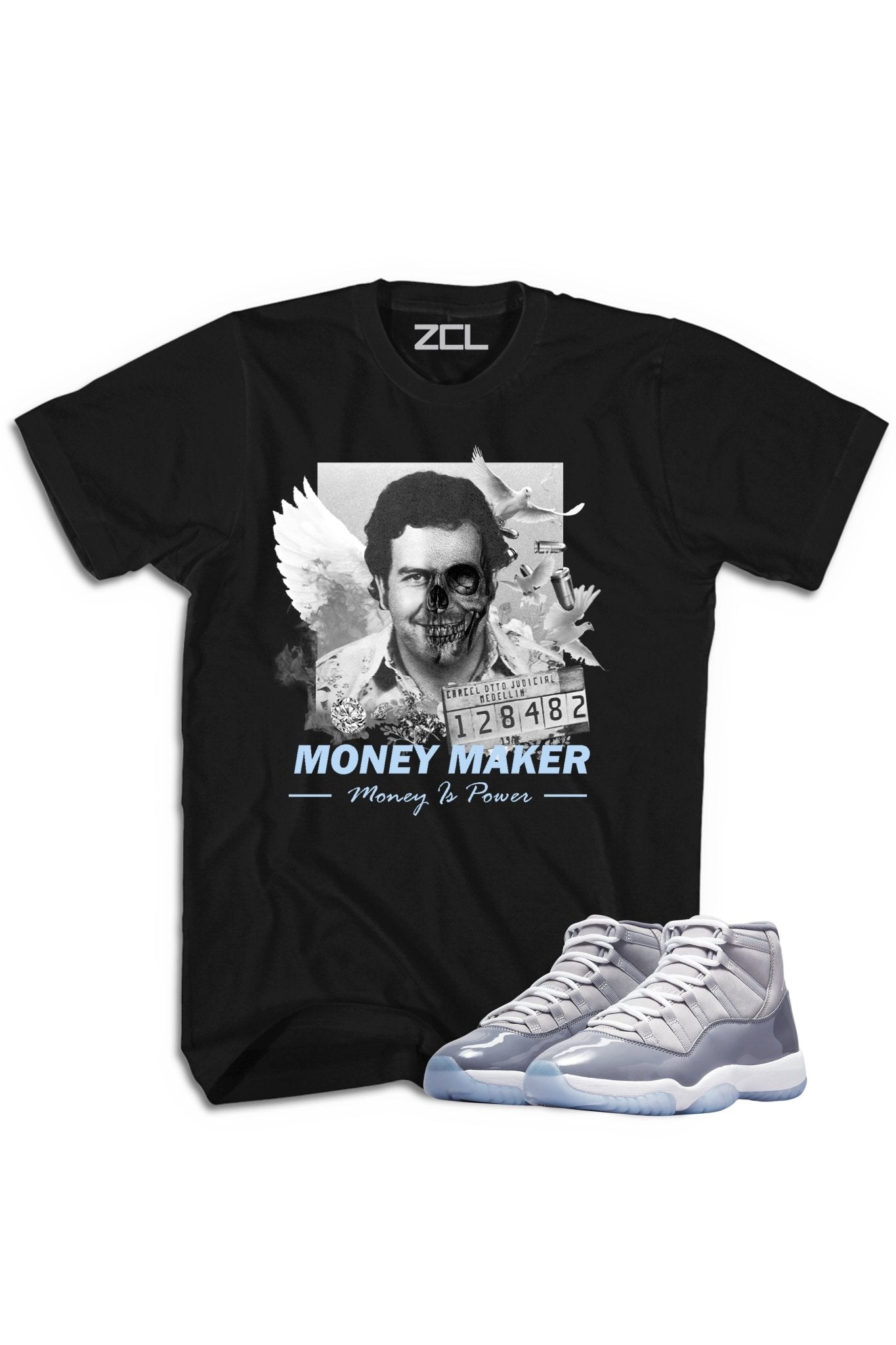 Air Jordan 11 "Money Maker" Tee Cool Grey