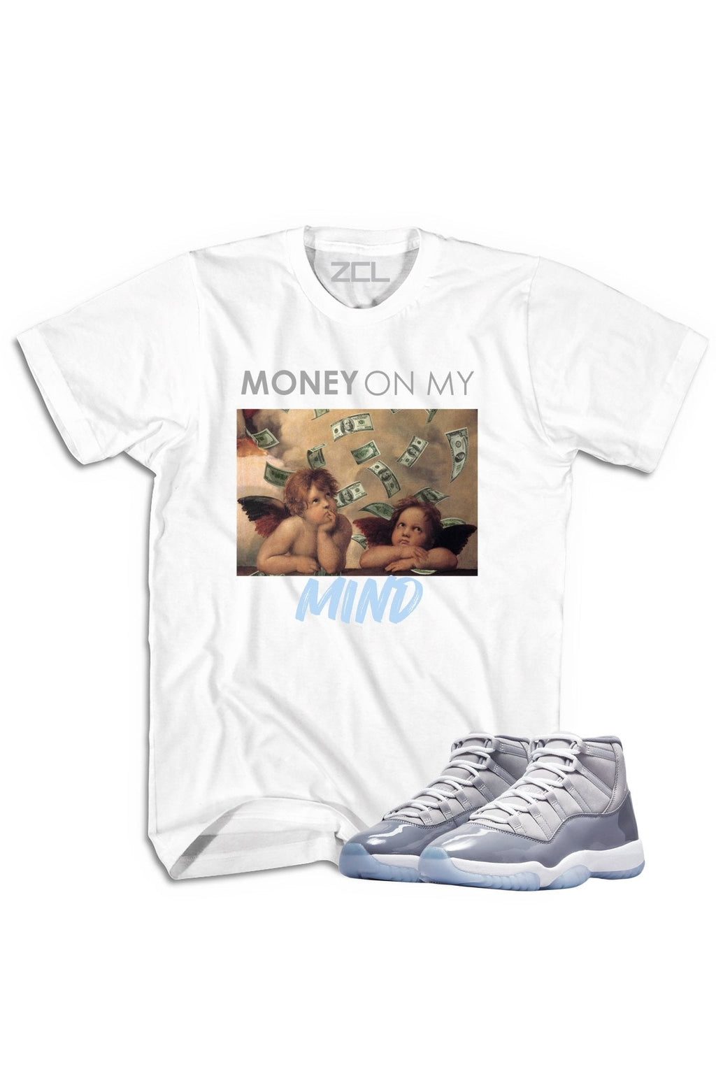 Air Jordan 11 "Money On My Mind" Tee Cool Grey