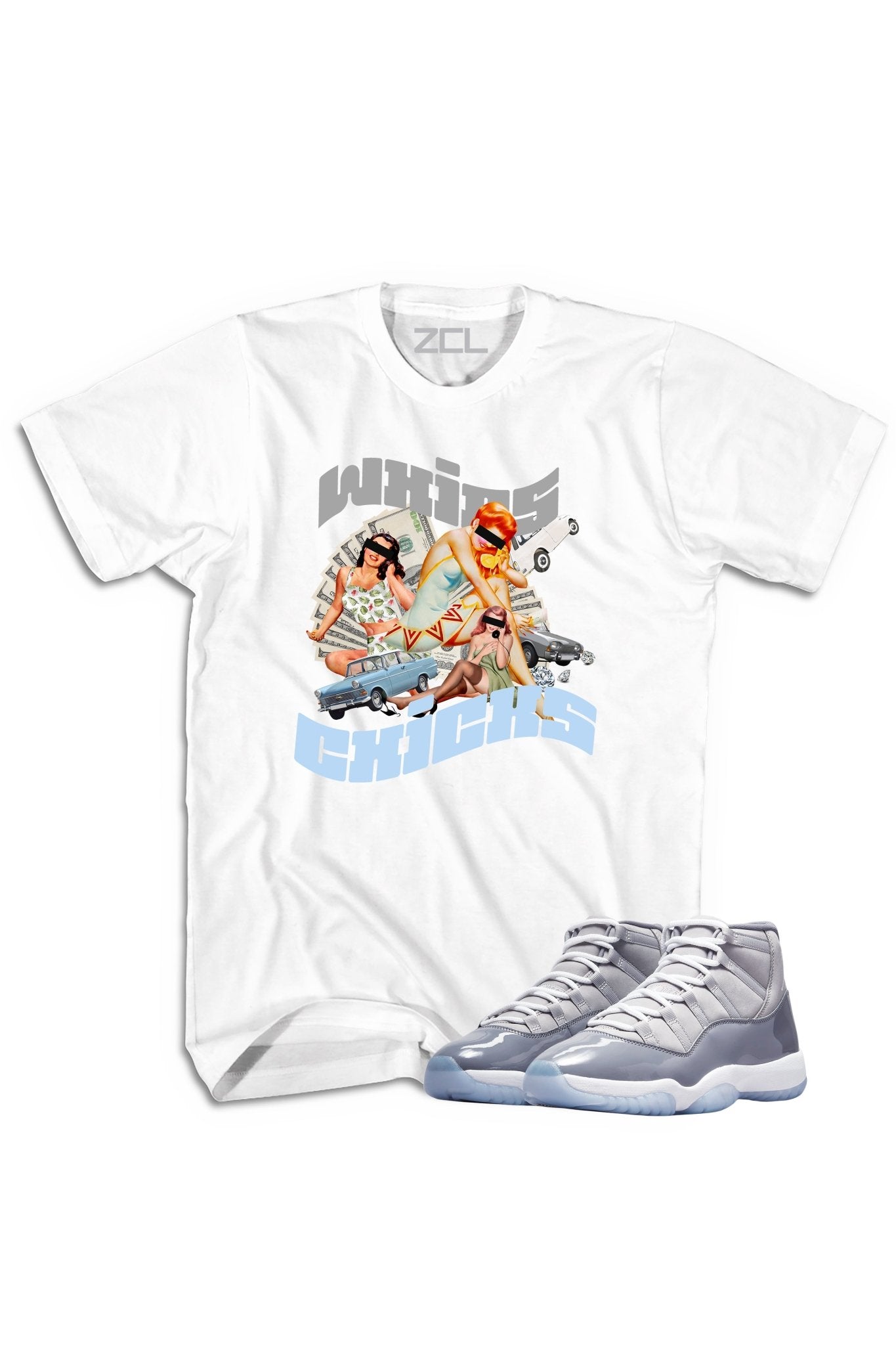 Air Jordan 11 "Whips N Chicks" Tee Cool Grey