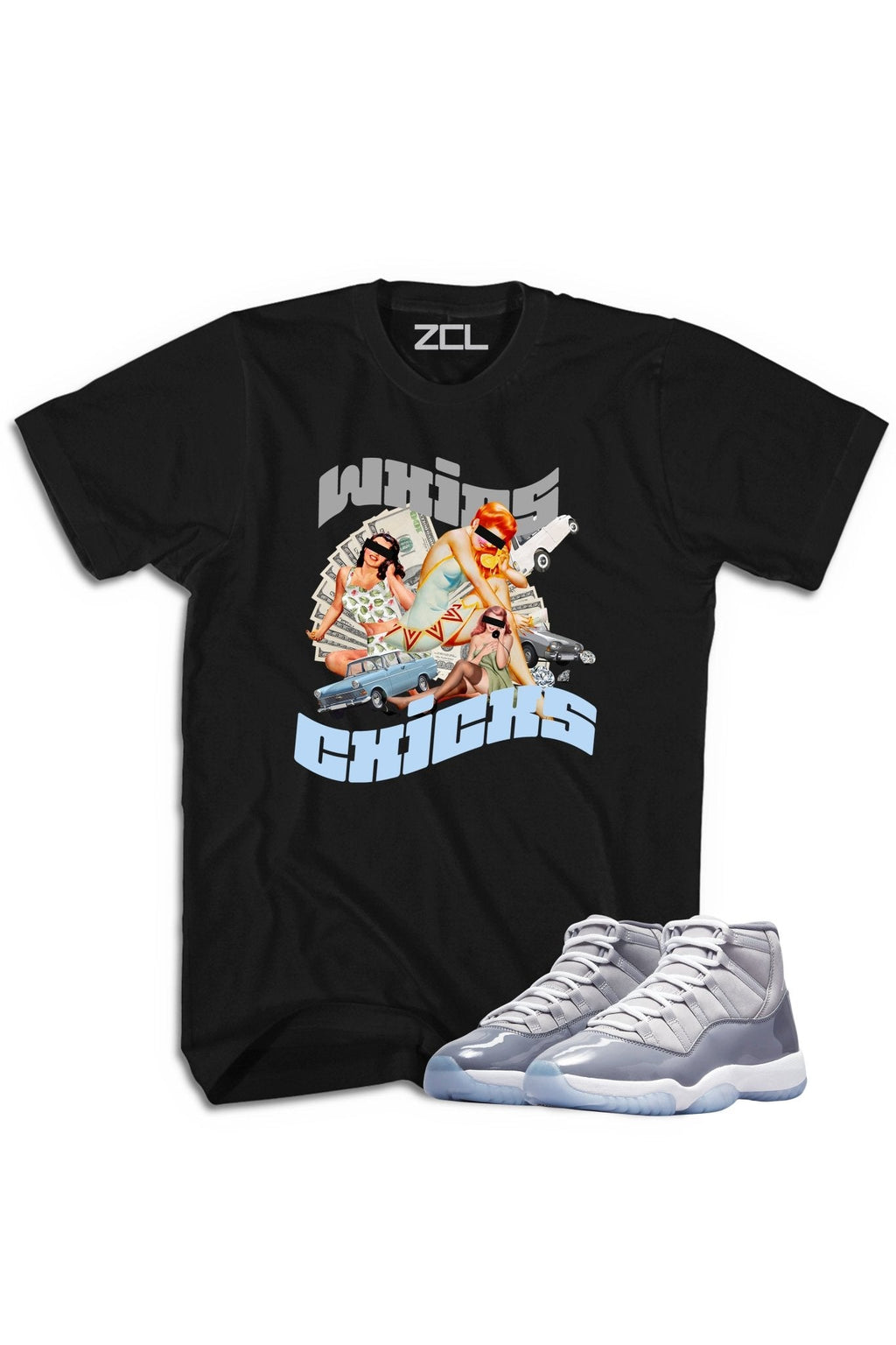 Air Jordan 11 "Whips N Chicks" Tee Cool Grey