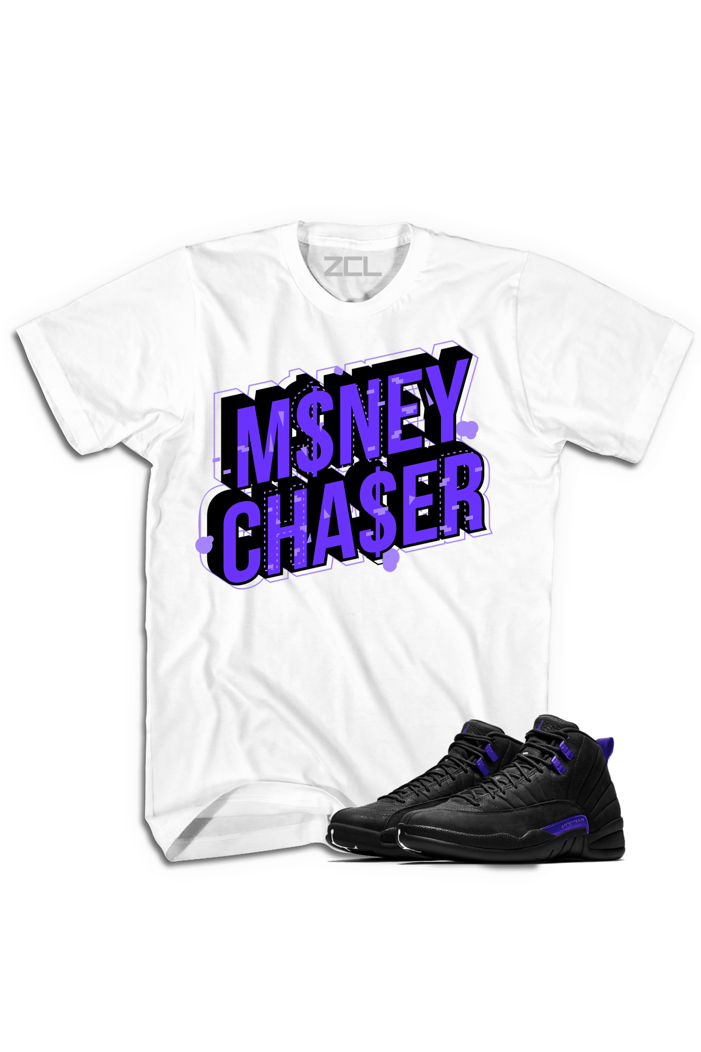 Air Jordan 12 "Money Chaser" Tee (Dark Concord)