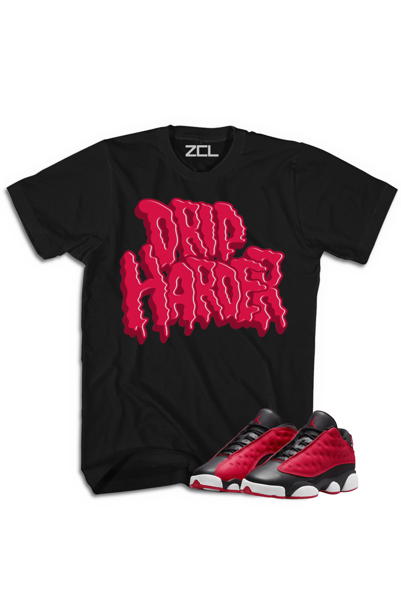Air Jordan 13 Low "Drip Harder" Tee Very Berry