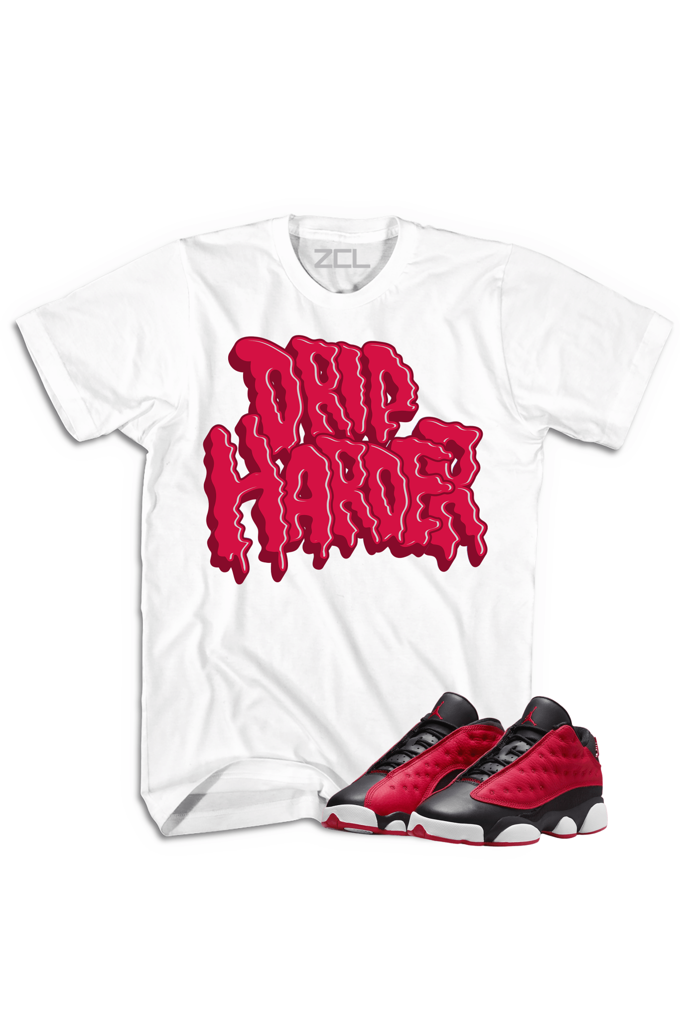 Air Jordan 13 Low "Drip Harder" Tee Very Berry