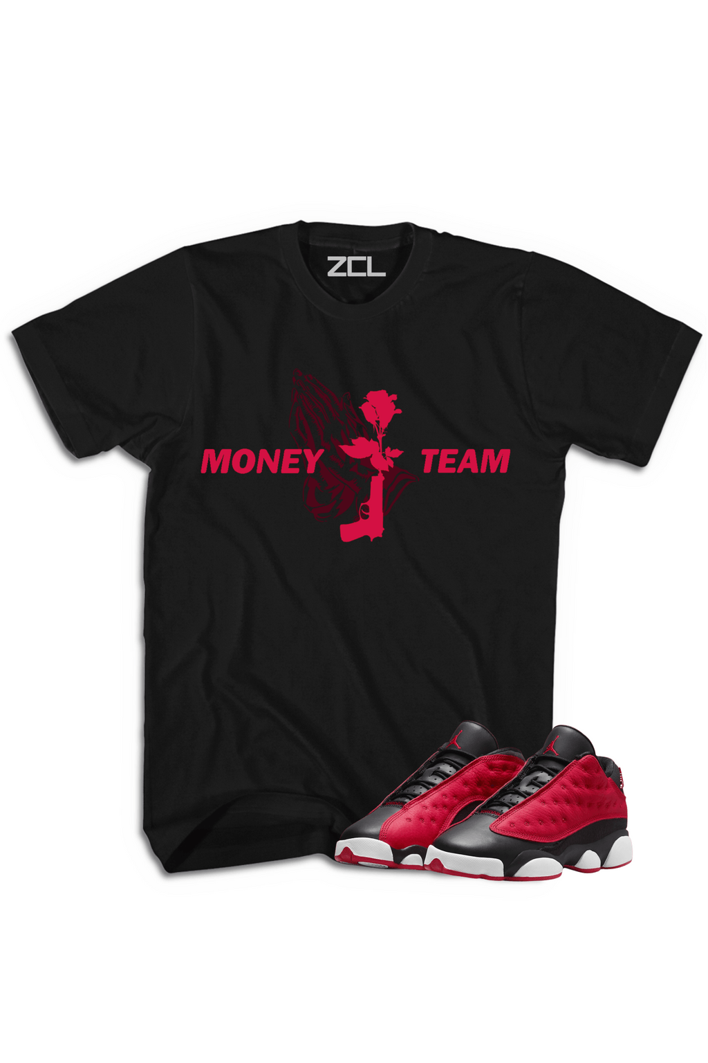 Air Jordan 13 Low "Money Team" Tee Very Berry
