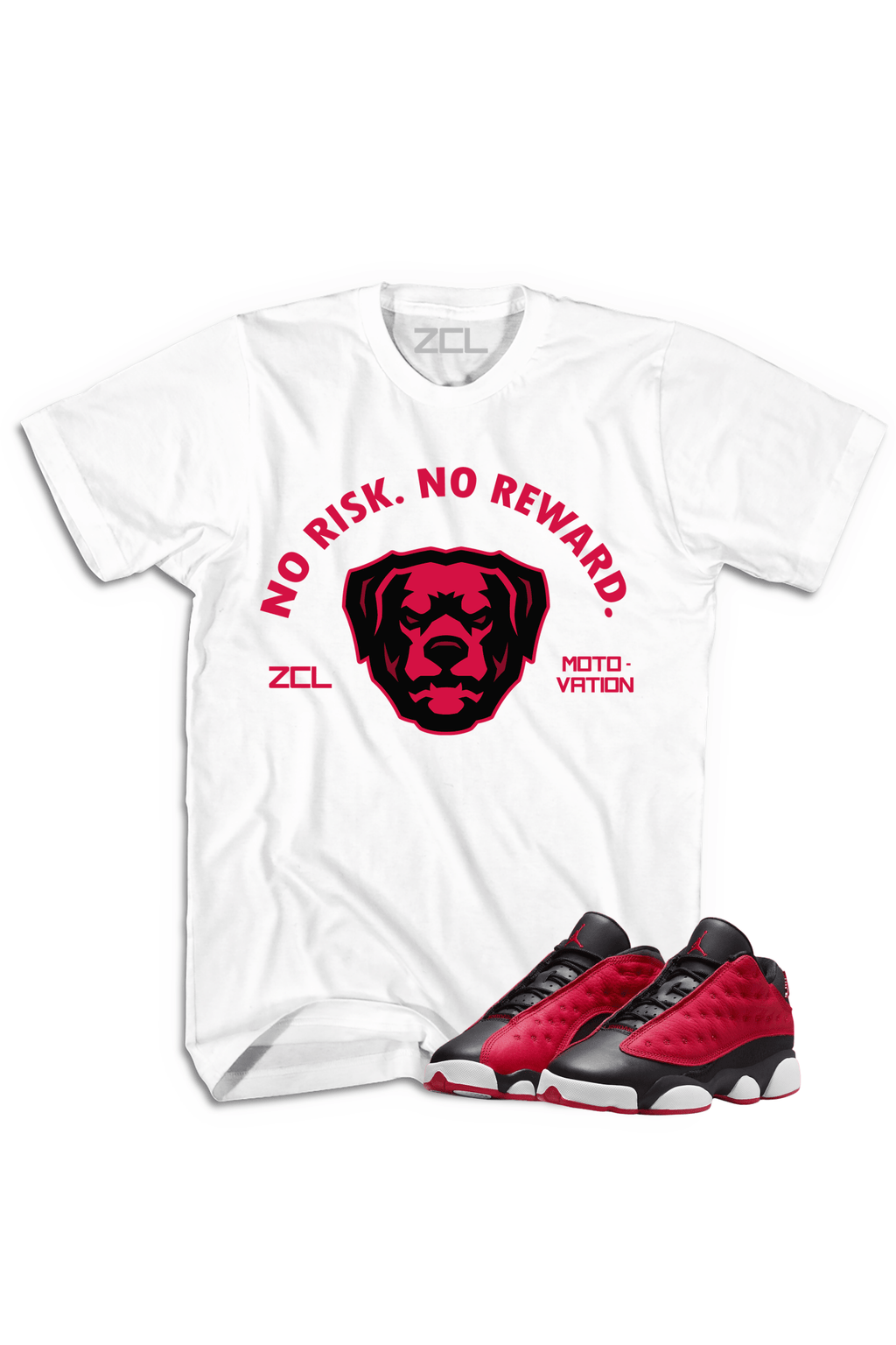 Air Jordan 13 Low "No Risk No Reward" Tee Very Berry