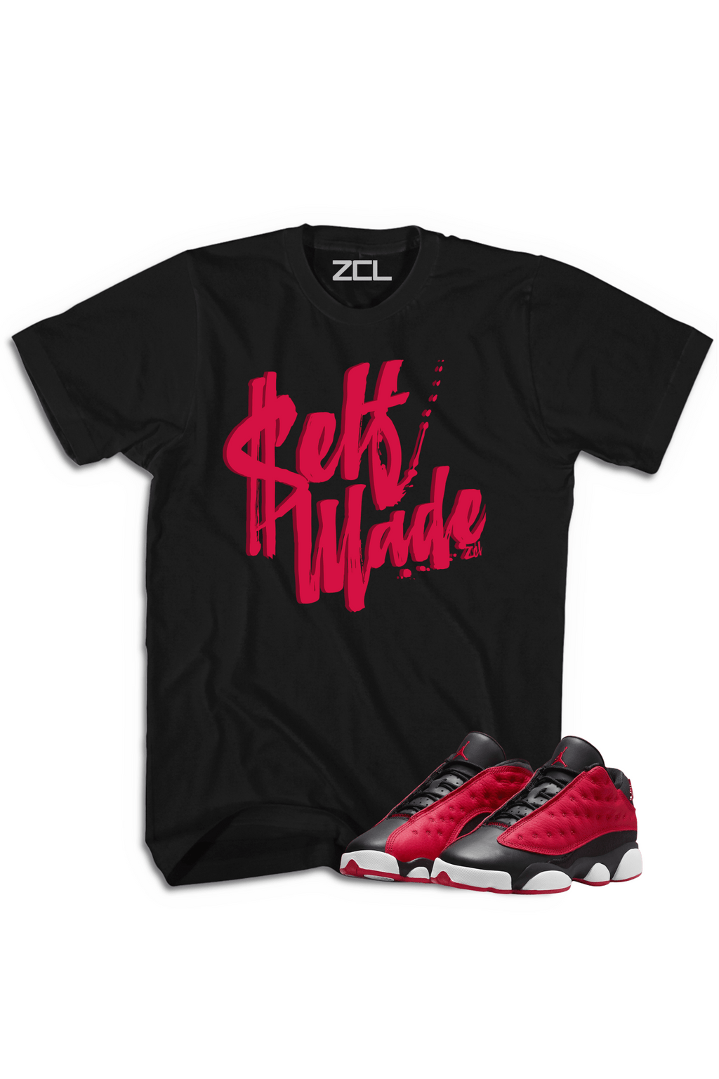 Air Jordan 13 Low "Self Made" Tee Very Berry