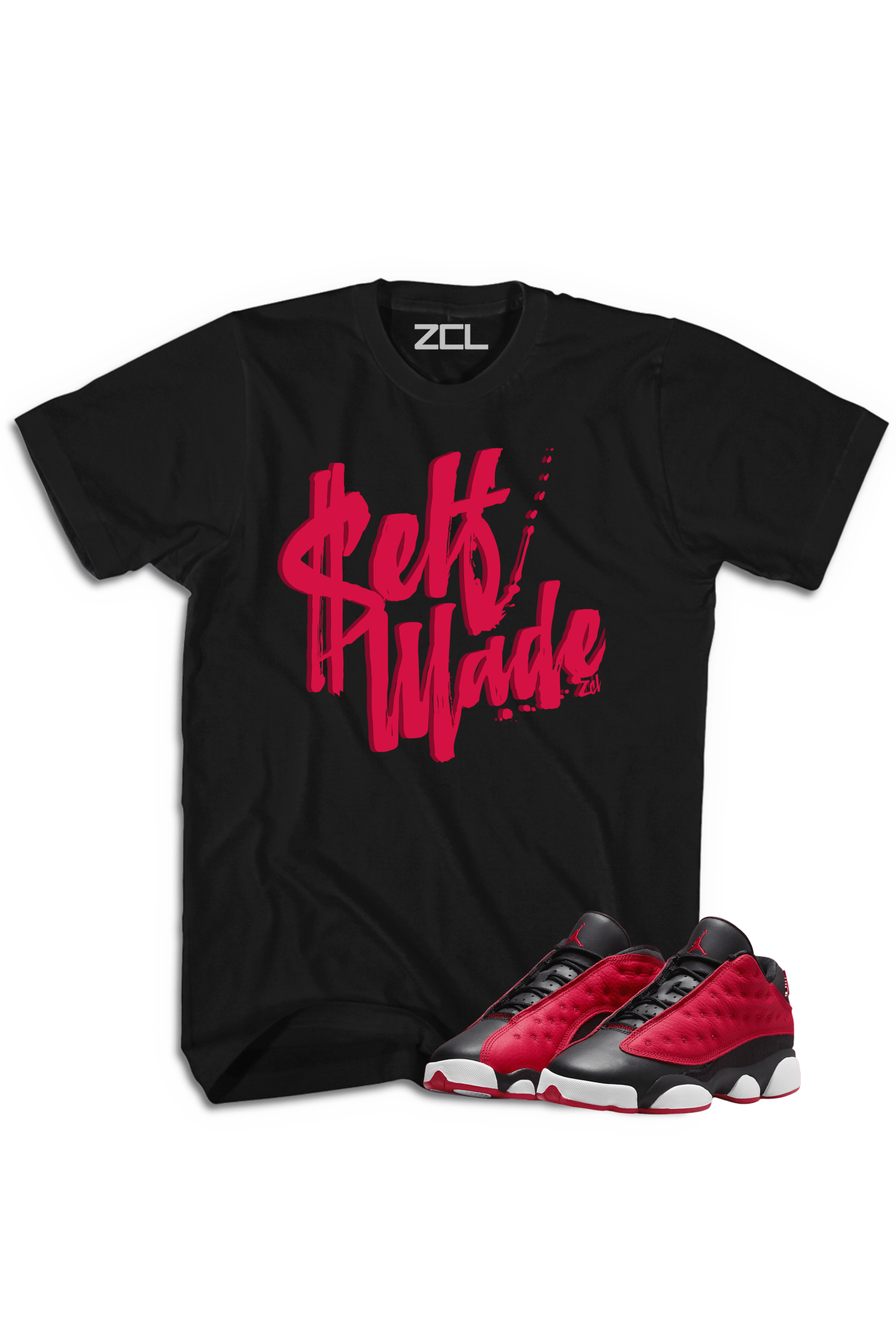 Air Jordan 13 Low "Self Made" Tee Very Berry