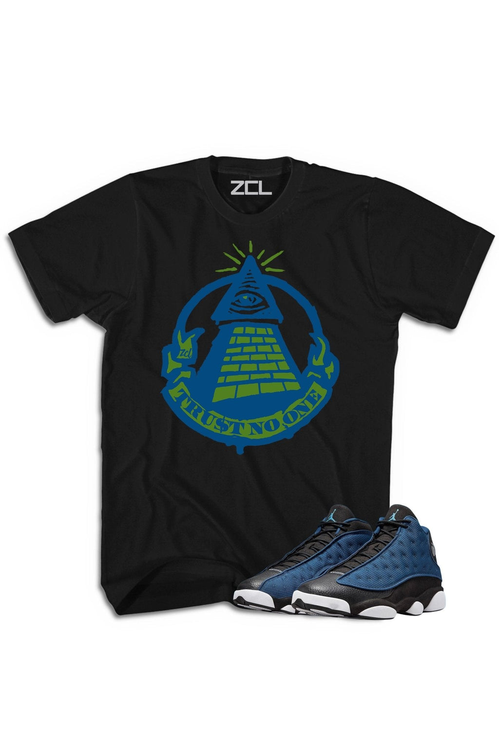 Air Jordan 13 "Trust No One" Tee Brave Blue
