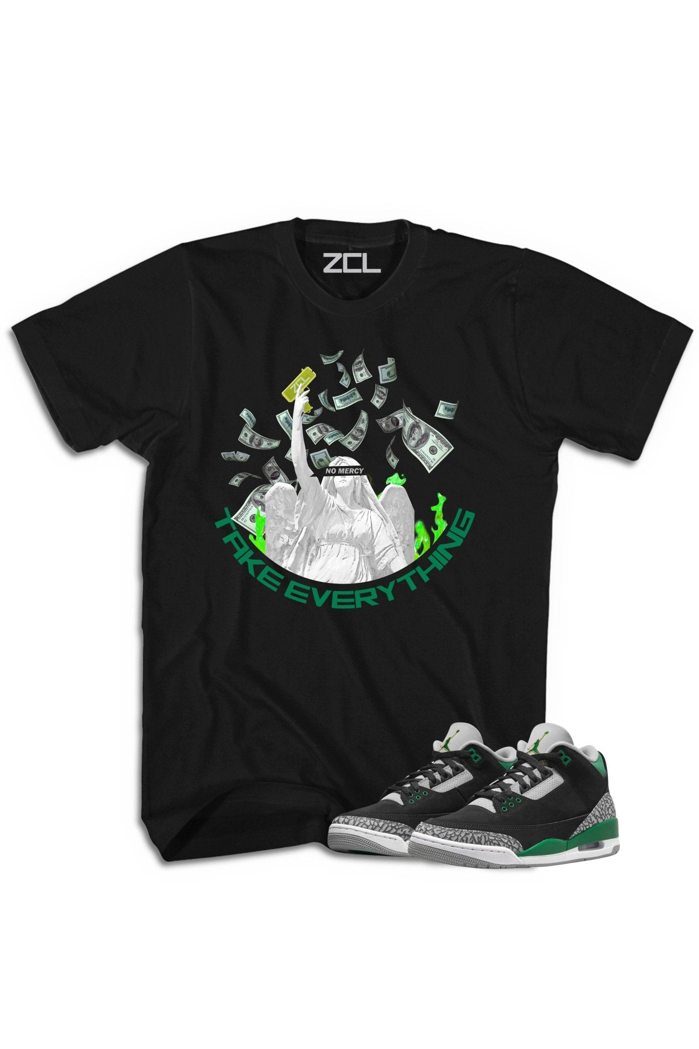 Air Jordan 3 "Take Everything" Tee Pine Green