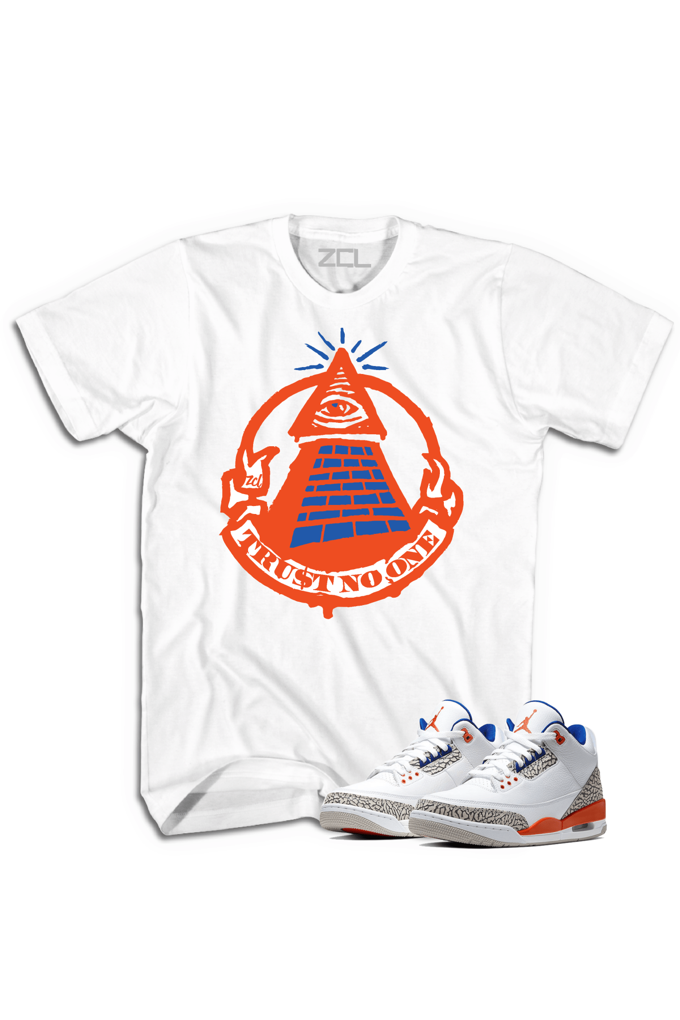 Air Jordan 3 "Trust No One" Tee (Knicks Rival)