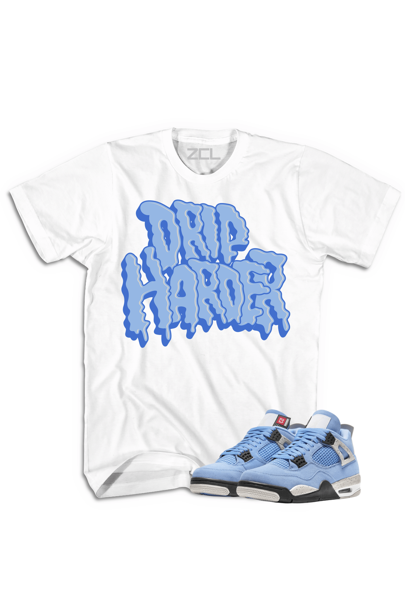 Air Jordan 4 SE "Drip Harder" Tee (University Blue)