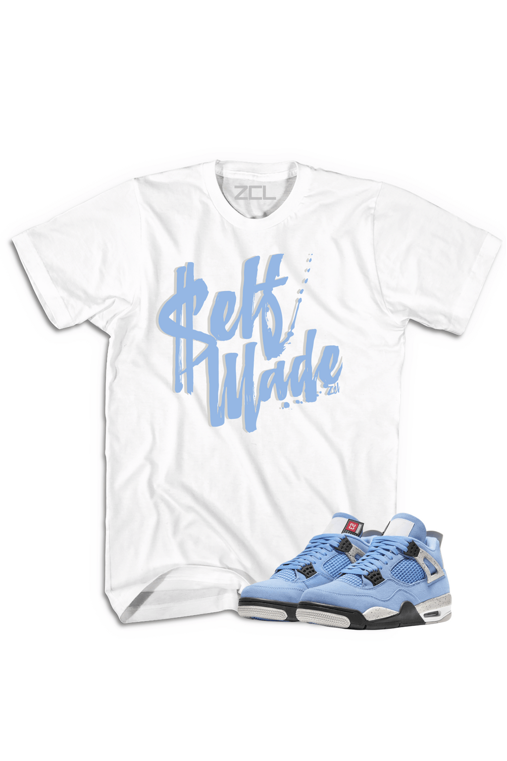 Air Jordan 4 SE "Self Made" Tee (University Blue)