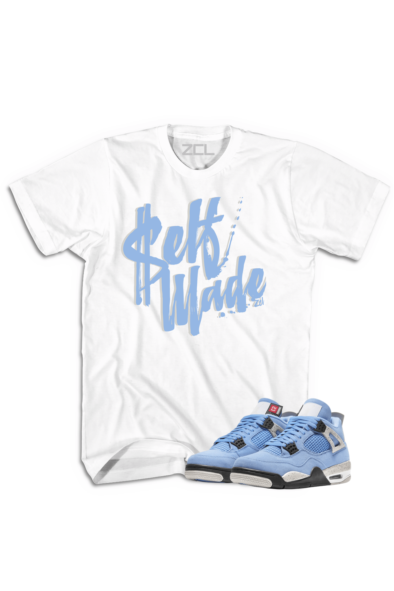 Air Jordan 4 SE "Self Made" Tee (University Blue)