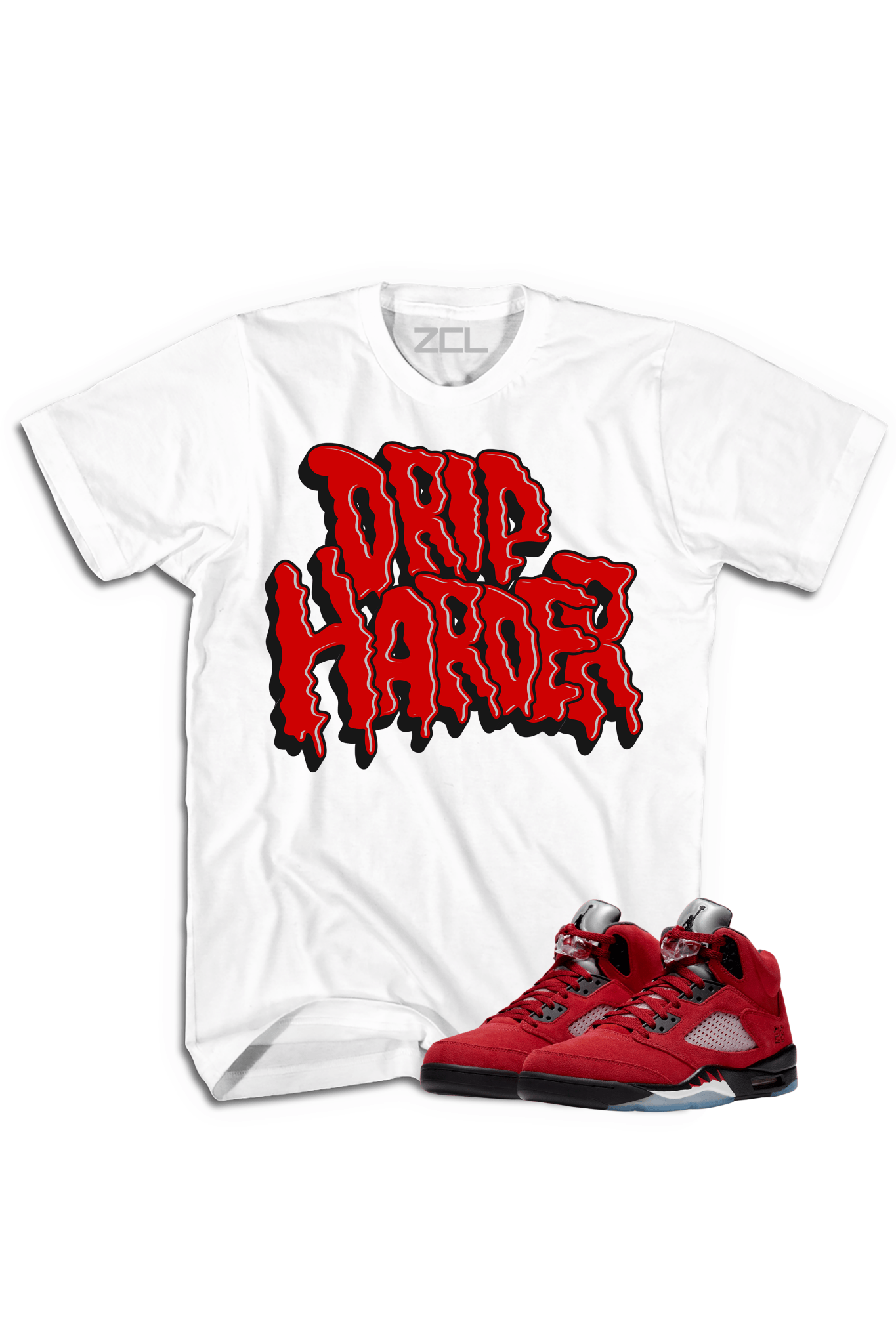 Air Jordan 5 Retro "Drip Harder" Tee (Raging Bull)