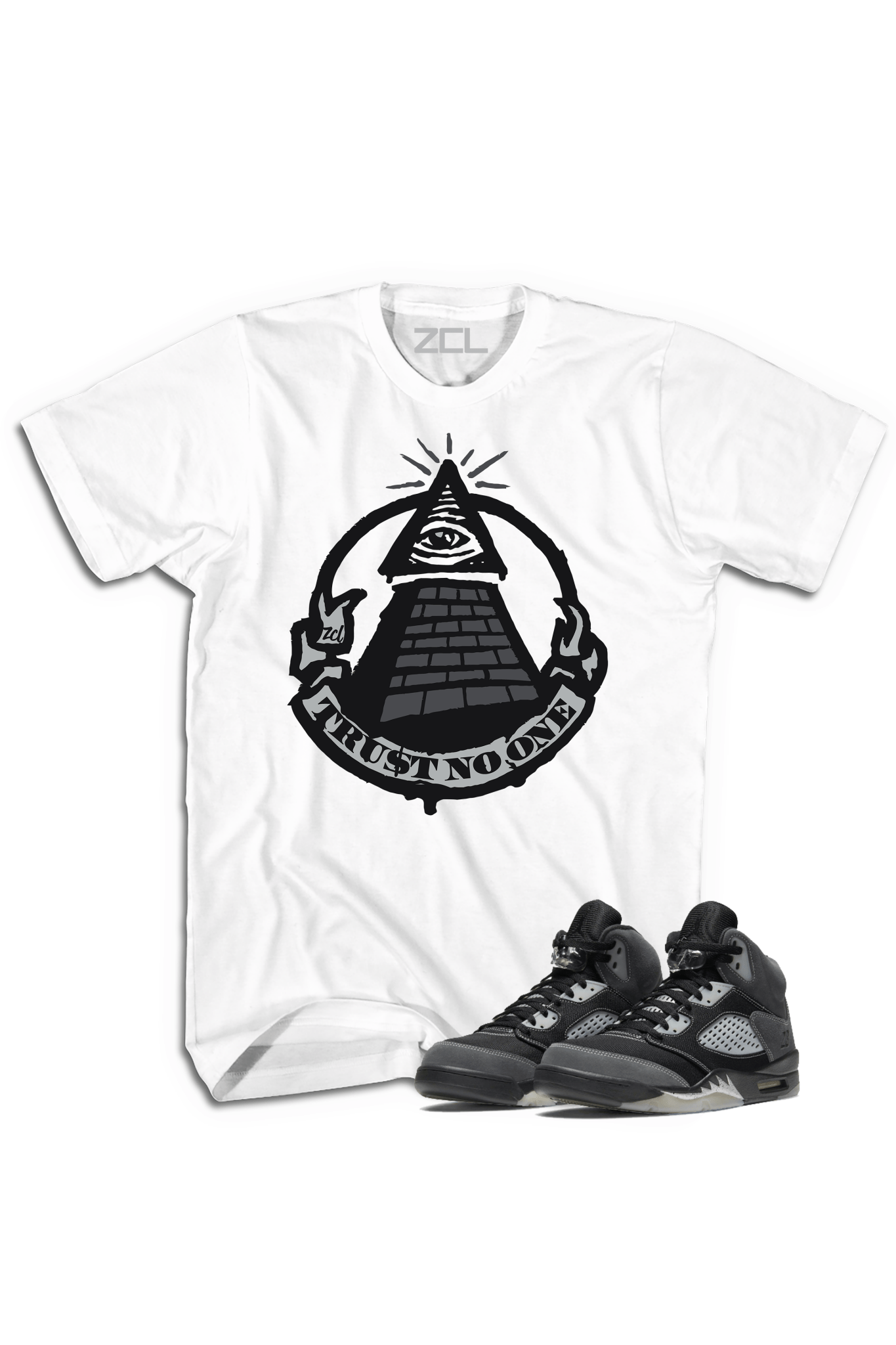 Air Jordan 5 "Trust No One" Tee (Anthracite)