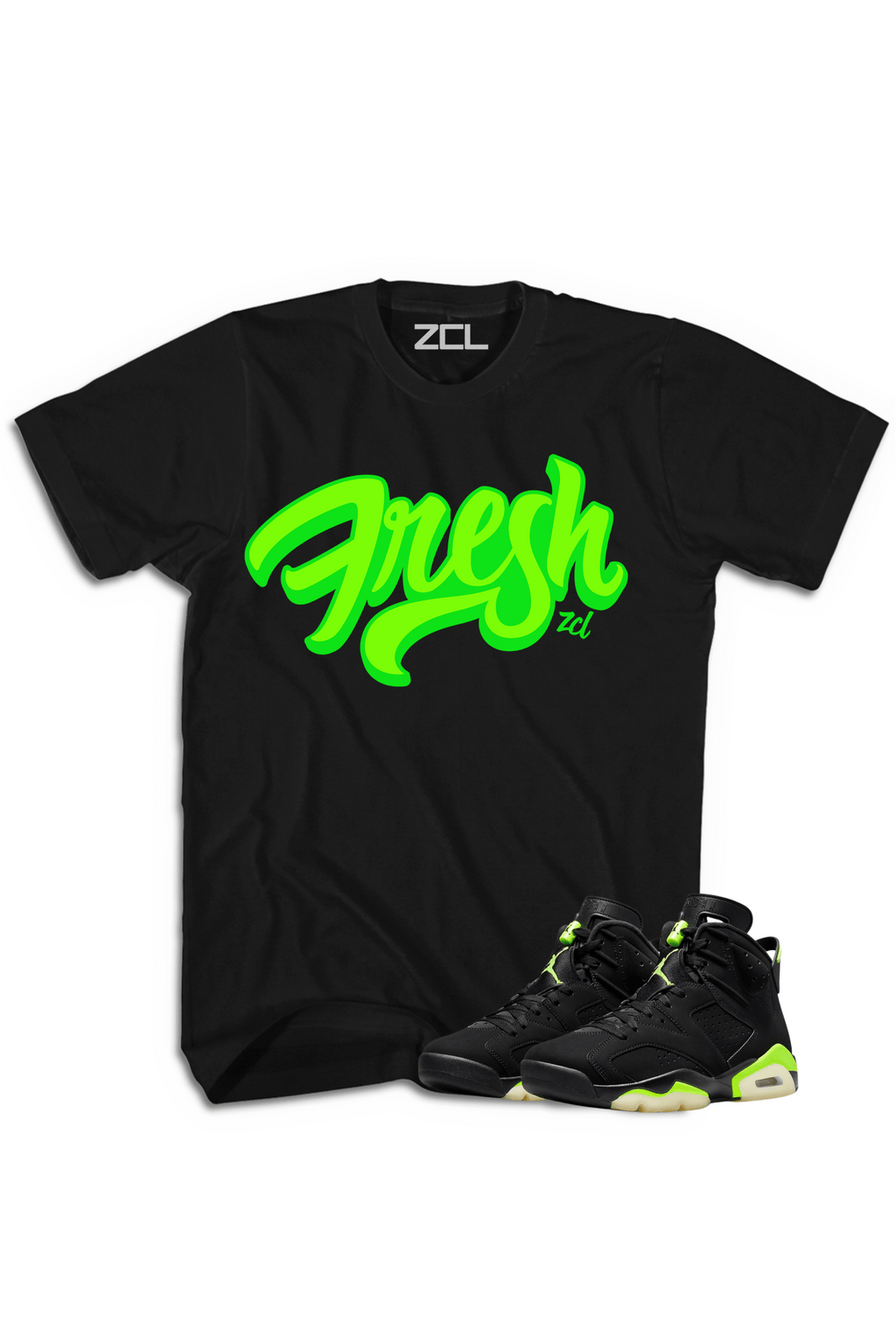 Air Jordan 6 "Fresh" Tee (Electric Green)