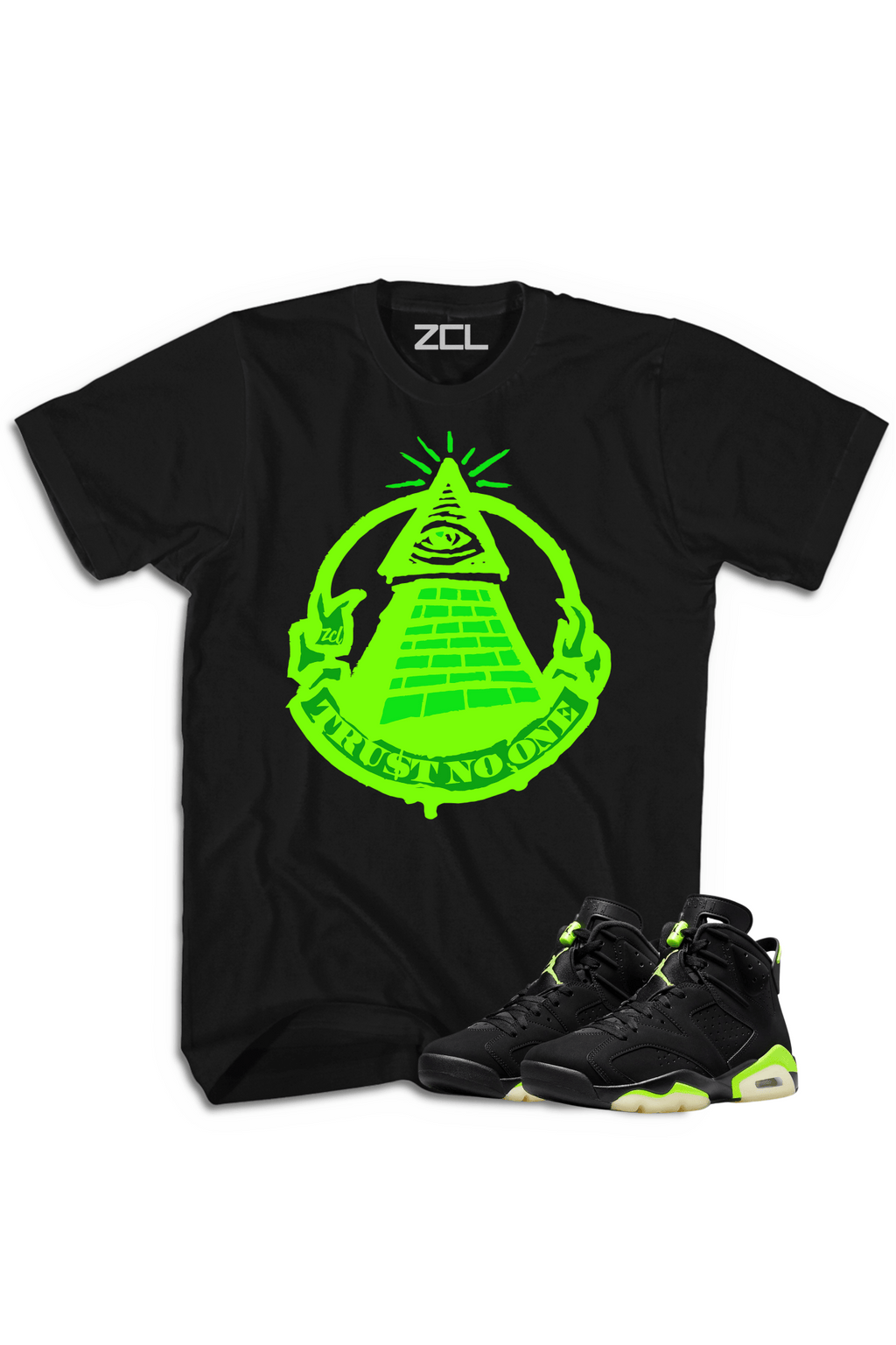 Air Jordan 6 "Trust No One" Tee (Electric Green)