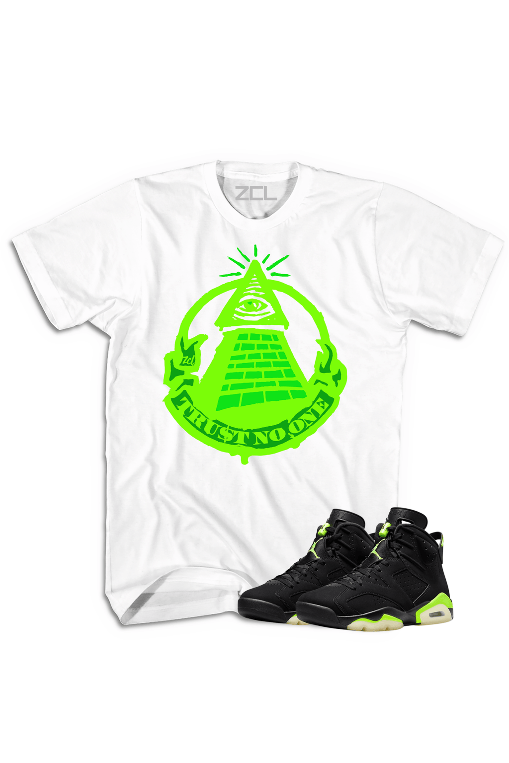 Air Jordan 6 "Trust No One" Tee (Electric Green)