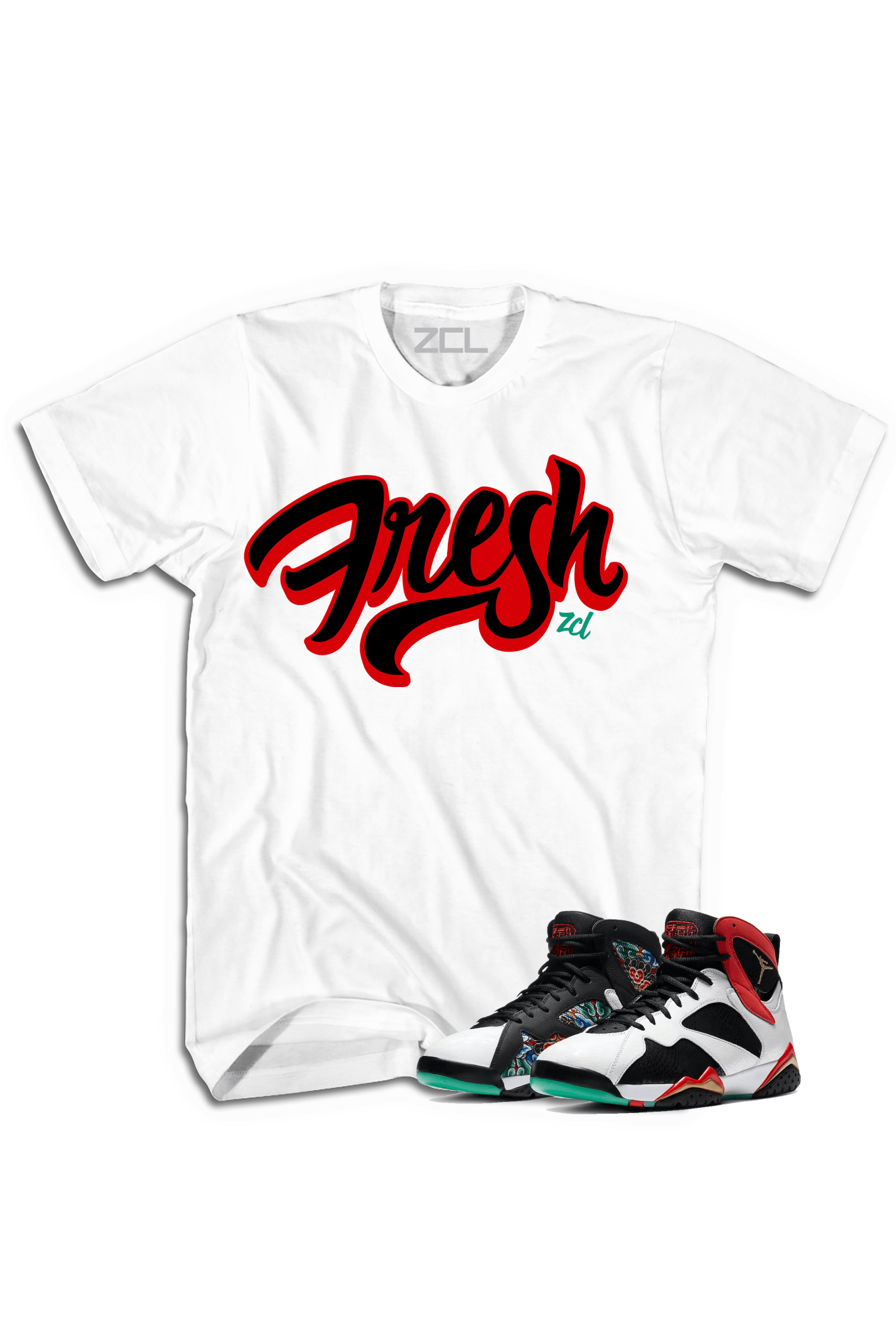 Air Jordan 7 China "Fresh" Tee (Chile Red)