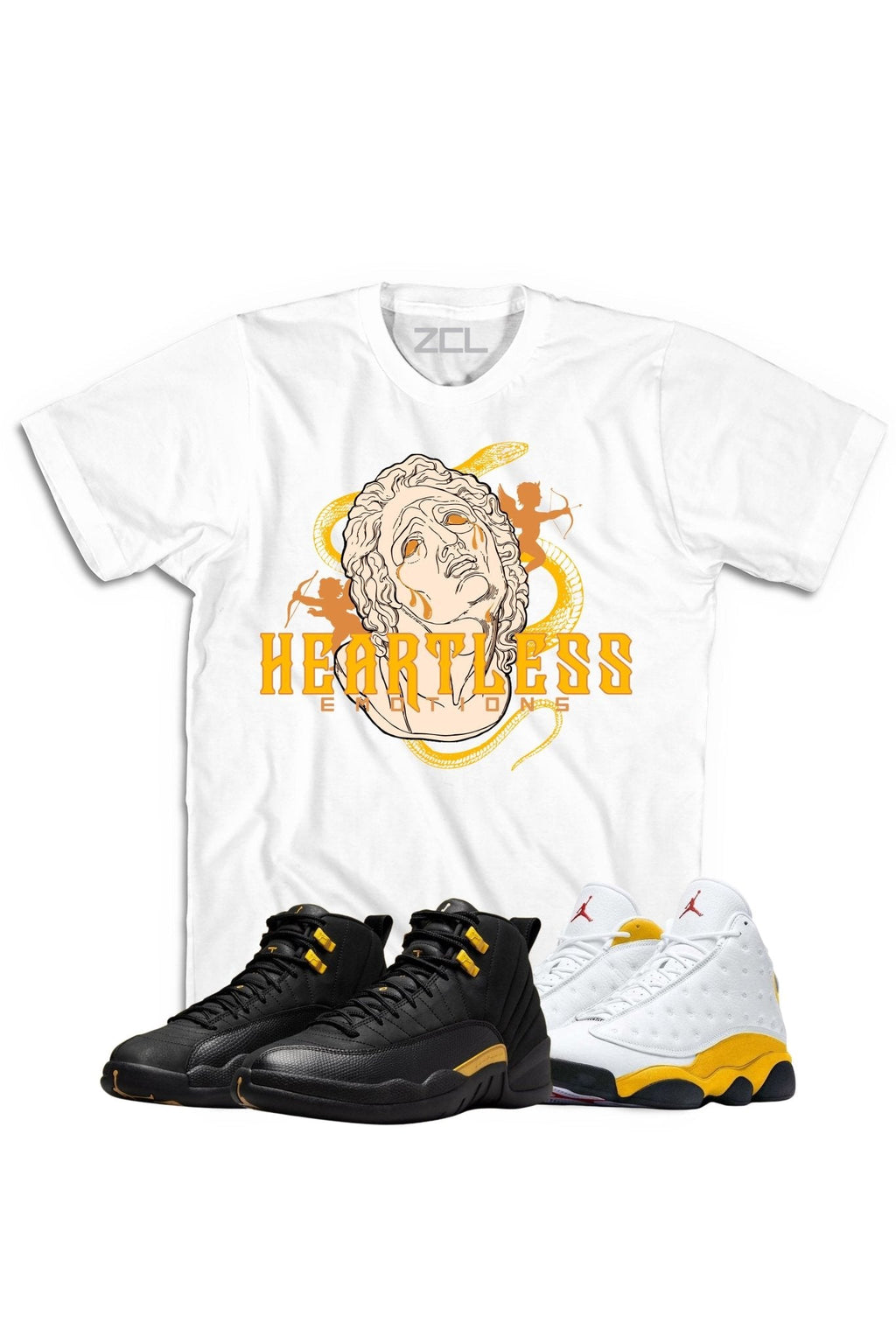 Air Jordan "Heartless" Tee Black Taxi / Del Sol