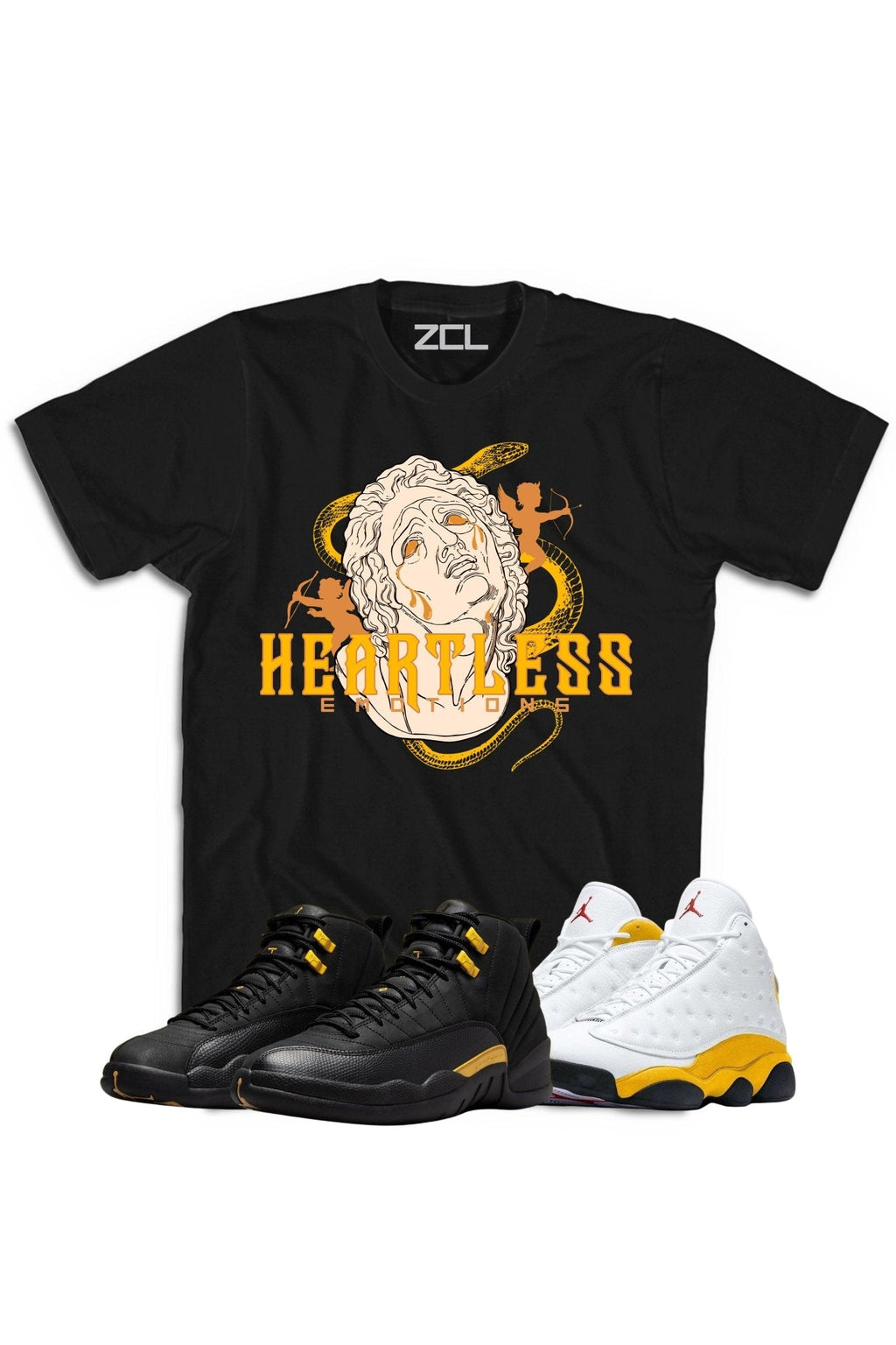 Air Jordan "Heartless" Tee Black Taxi / Del Sol