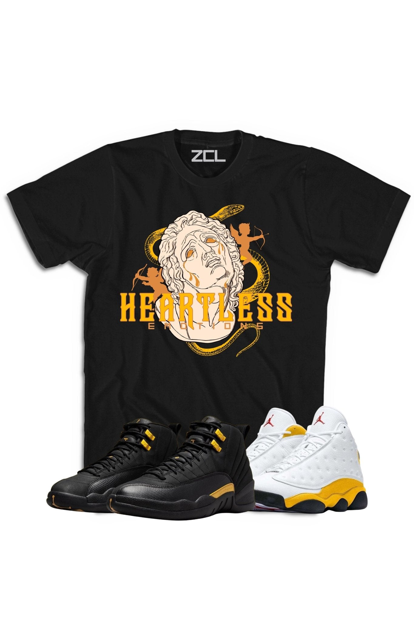 Air Jordan "Heartless" Tee Black Taxi / Del Sol