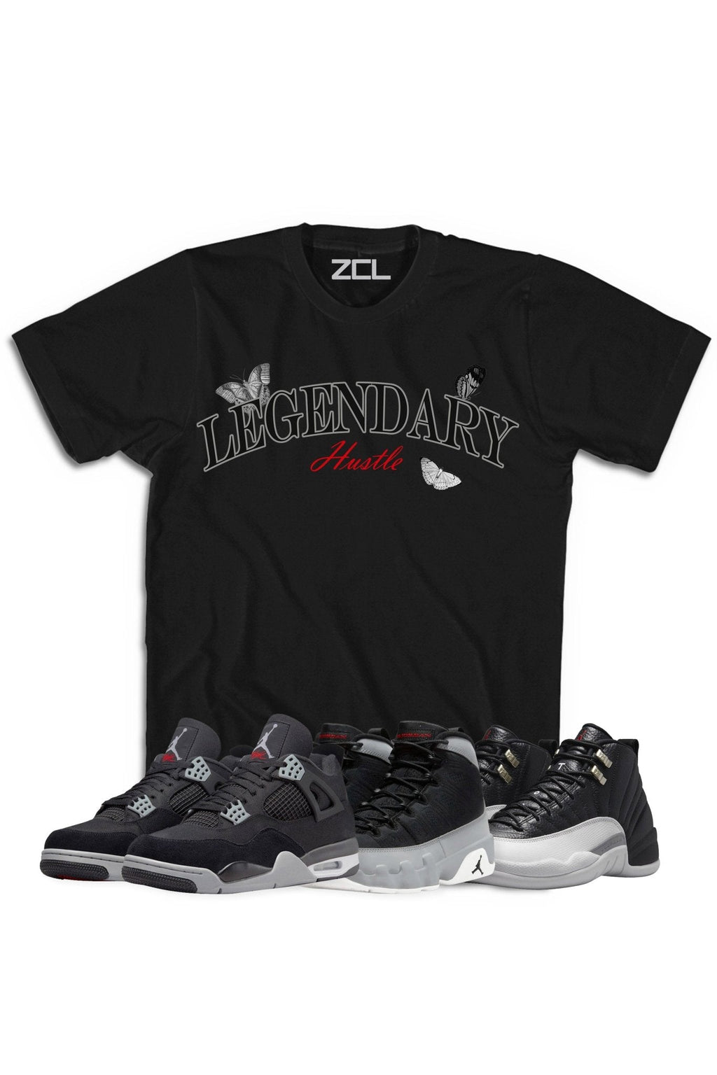 Air Jordan "Legendary" Tee Black Canvas