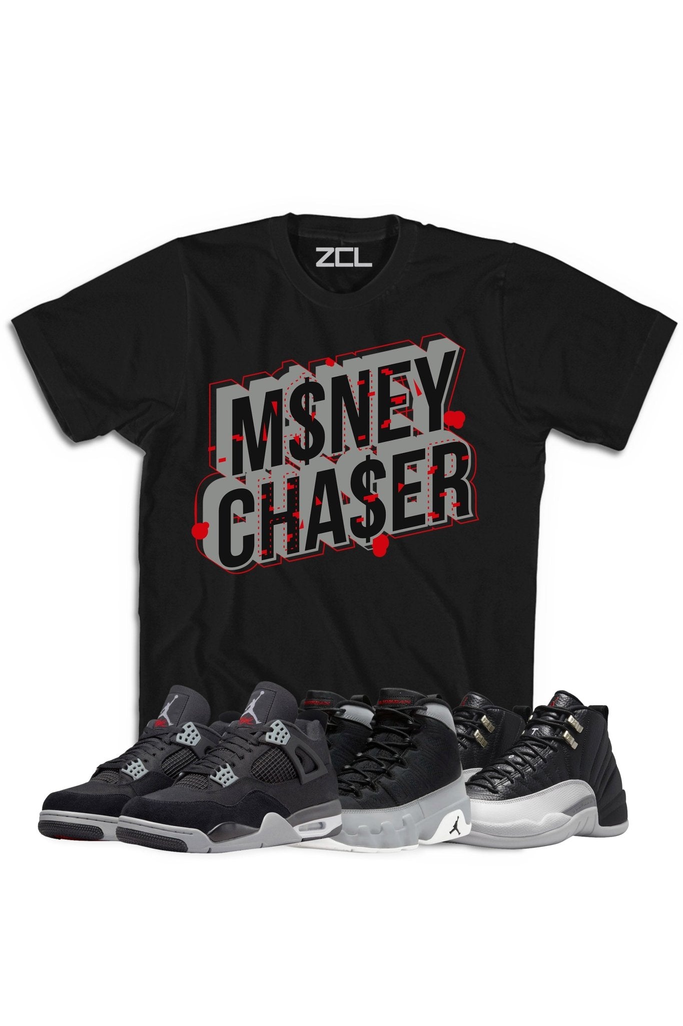 Air Jordan "Money Chaser" Tee Black Canvas