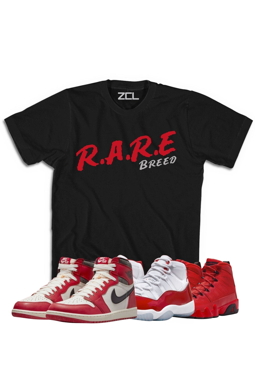 Air Jordan "Rare Breed" Tee (Lost & Found - Cherry Red)