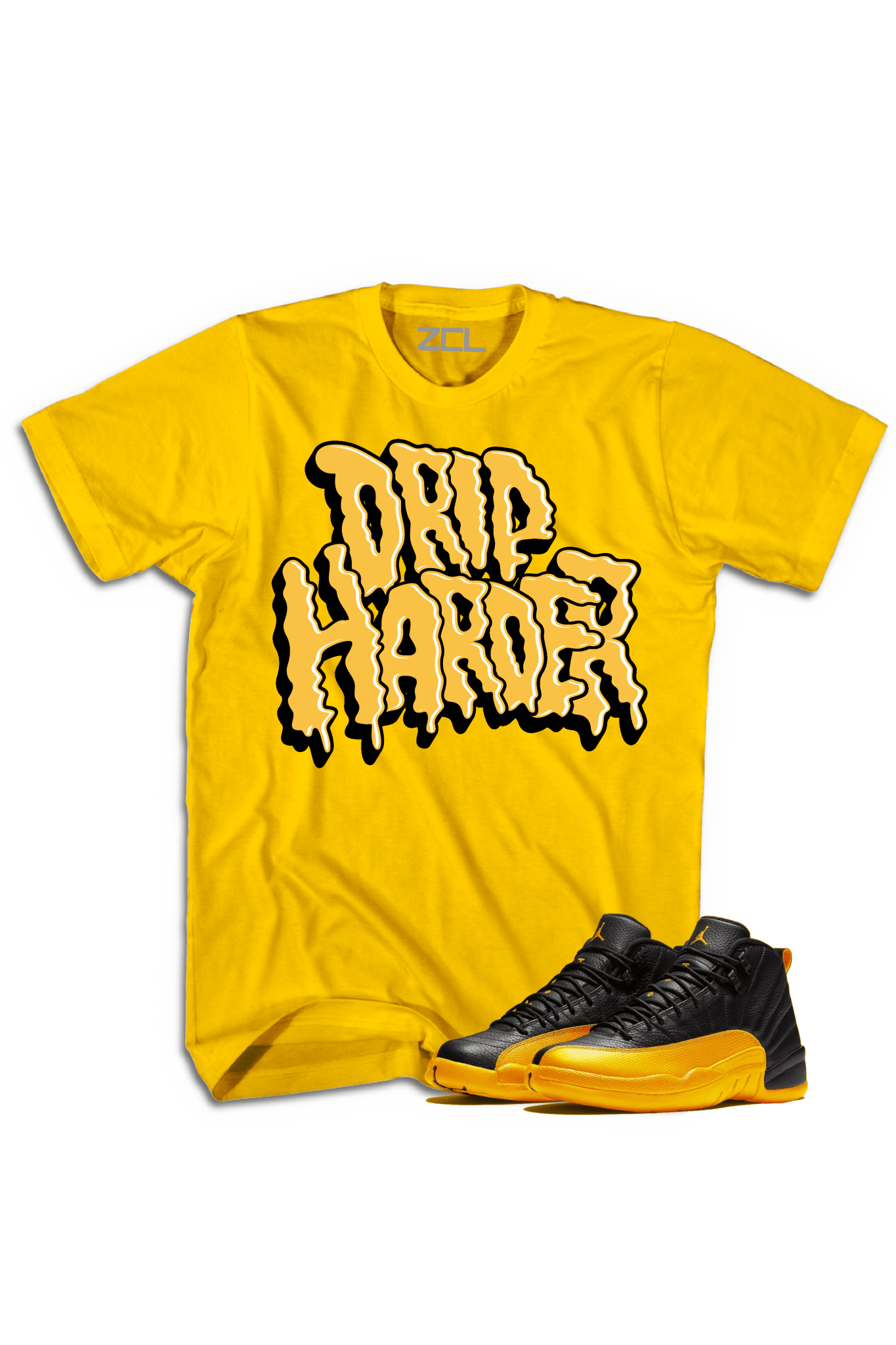 Air Jordan Retro 12 "Drip Harder" Tee (University Gold)