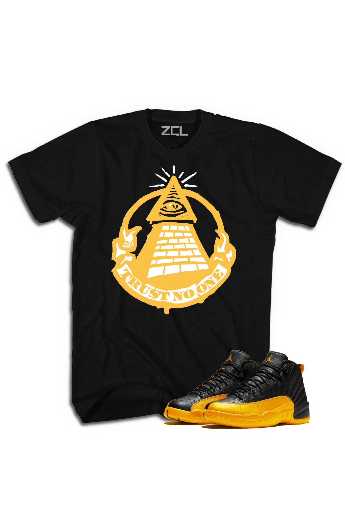 Air Jordan Retro 12 "Trust No One" Tee (University Gold)