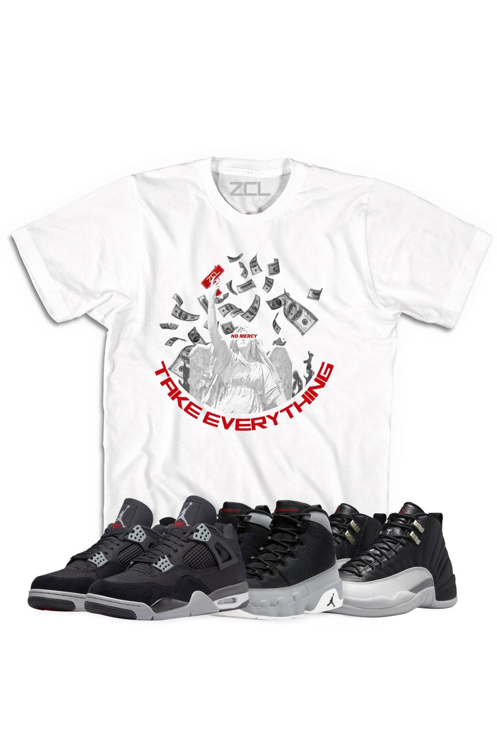 Air Jordan "Take Everything" Tee Black Canvas