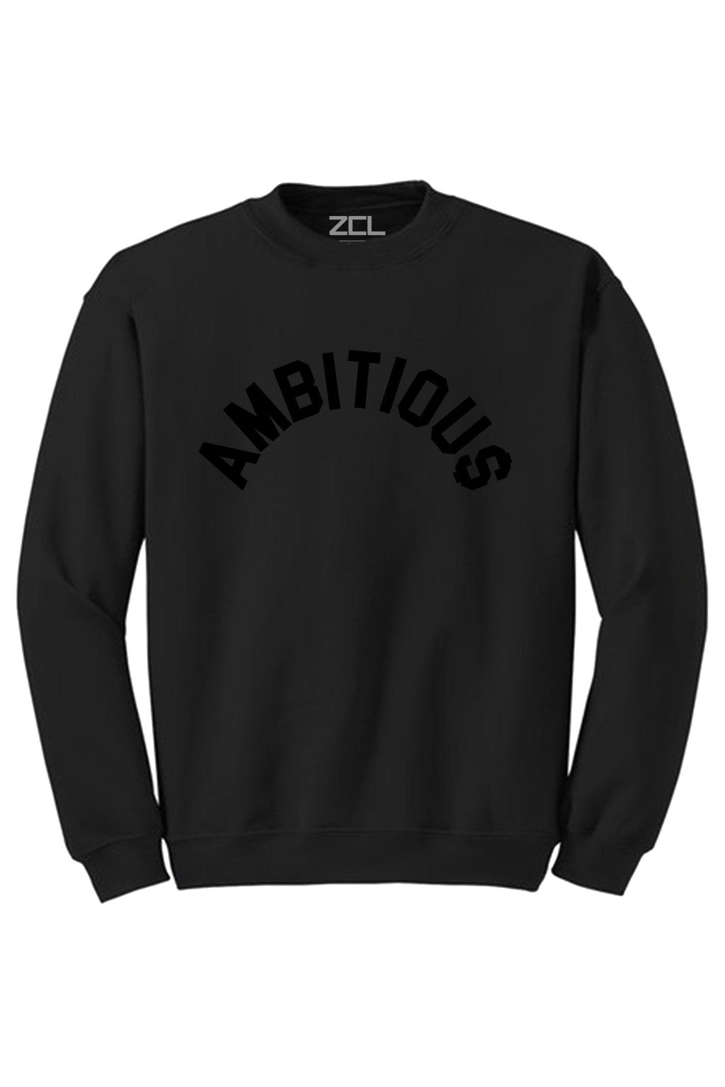 Ambitious Crewneck Sweatshirt (Black Logo)