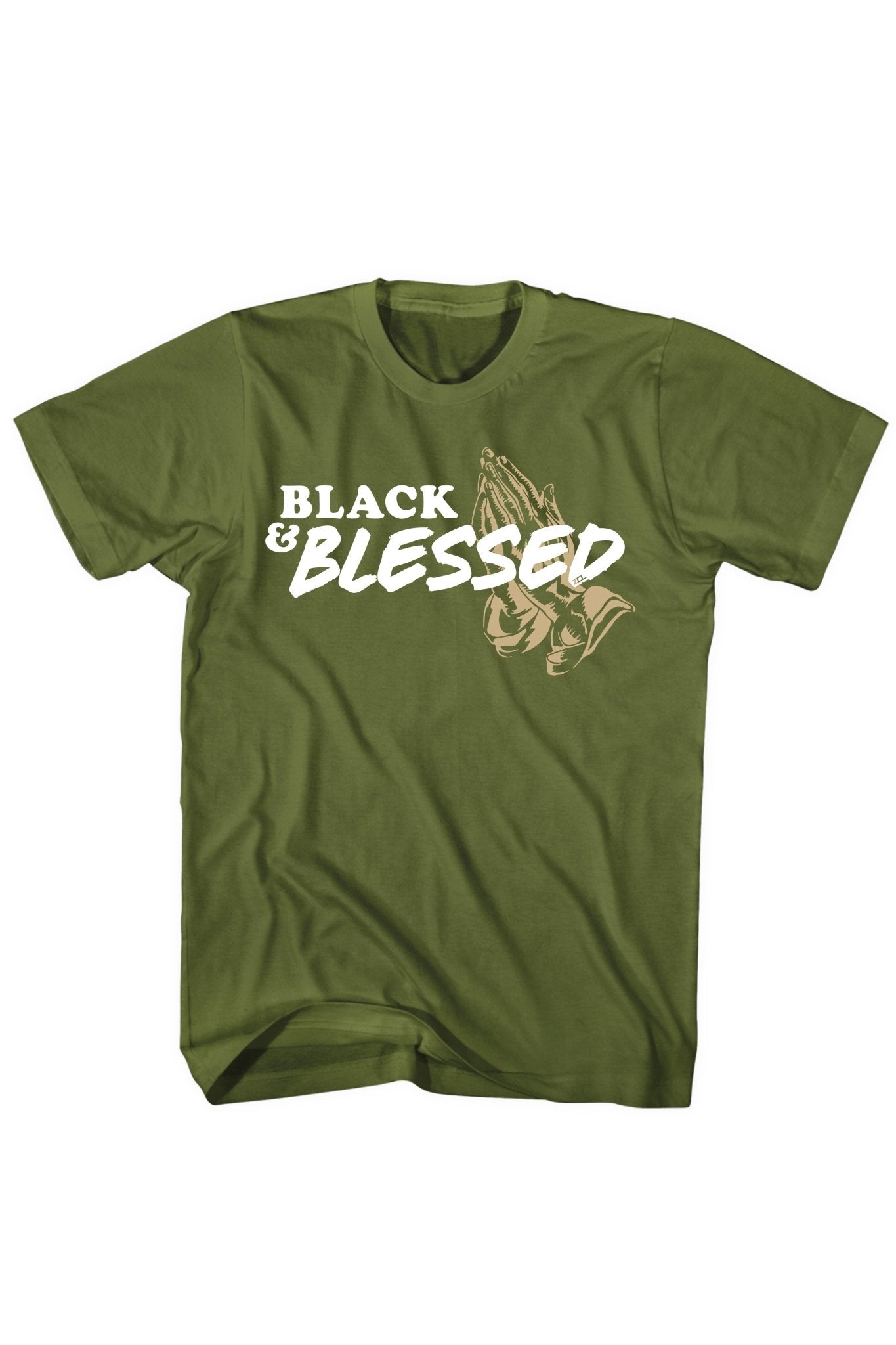 Black & Blessed Tee (Earth Tones)