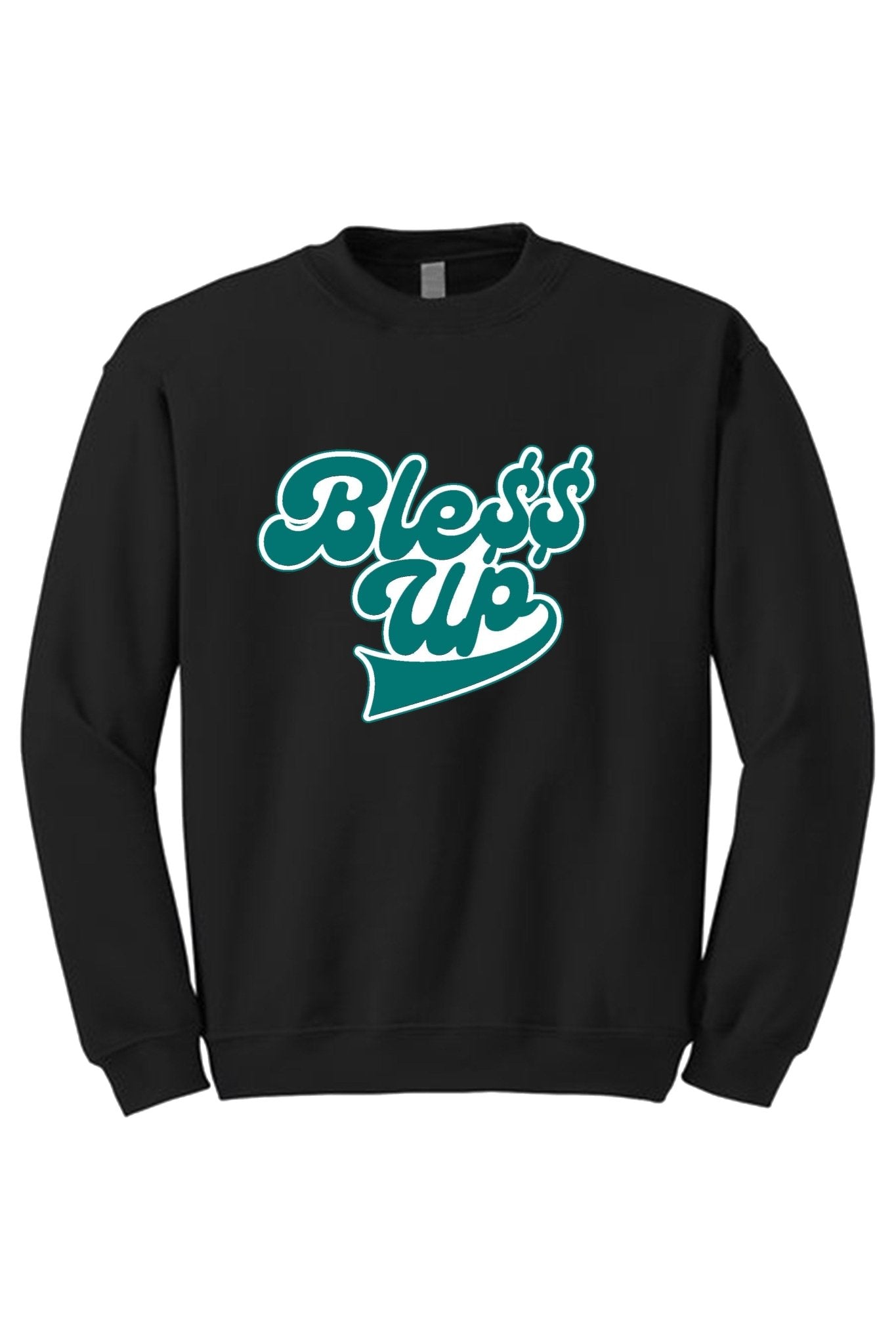 Bless Up Crewneck Sweatshirt (White Logo)