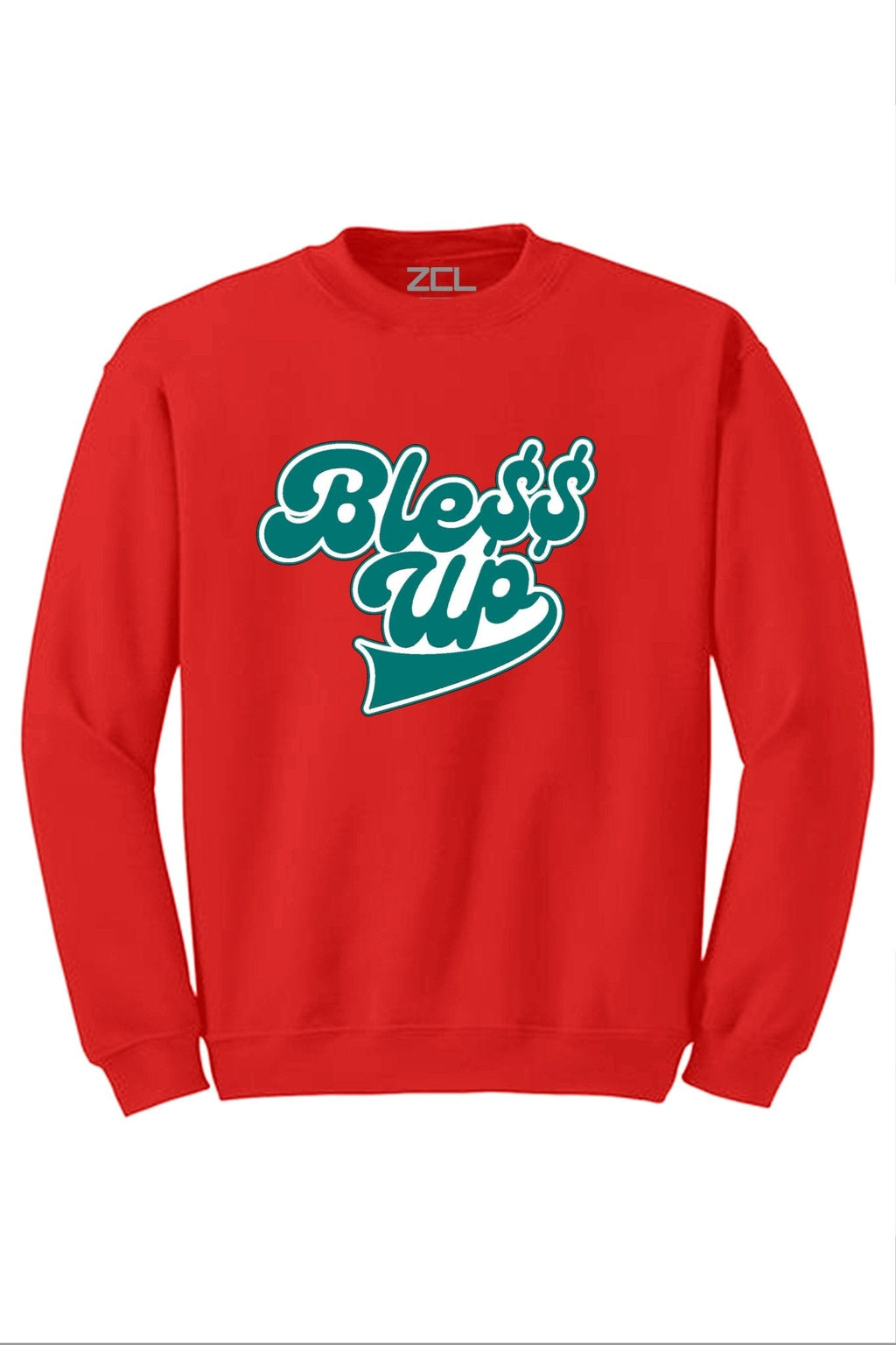 Bless Up Crewneck Sweatshirt (White Logo)