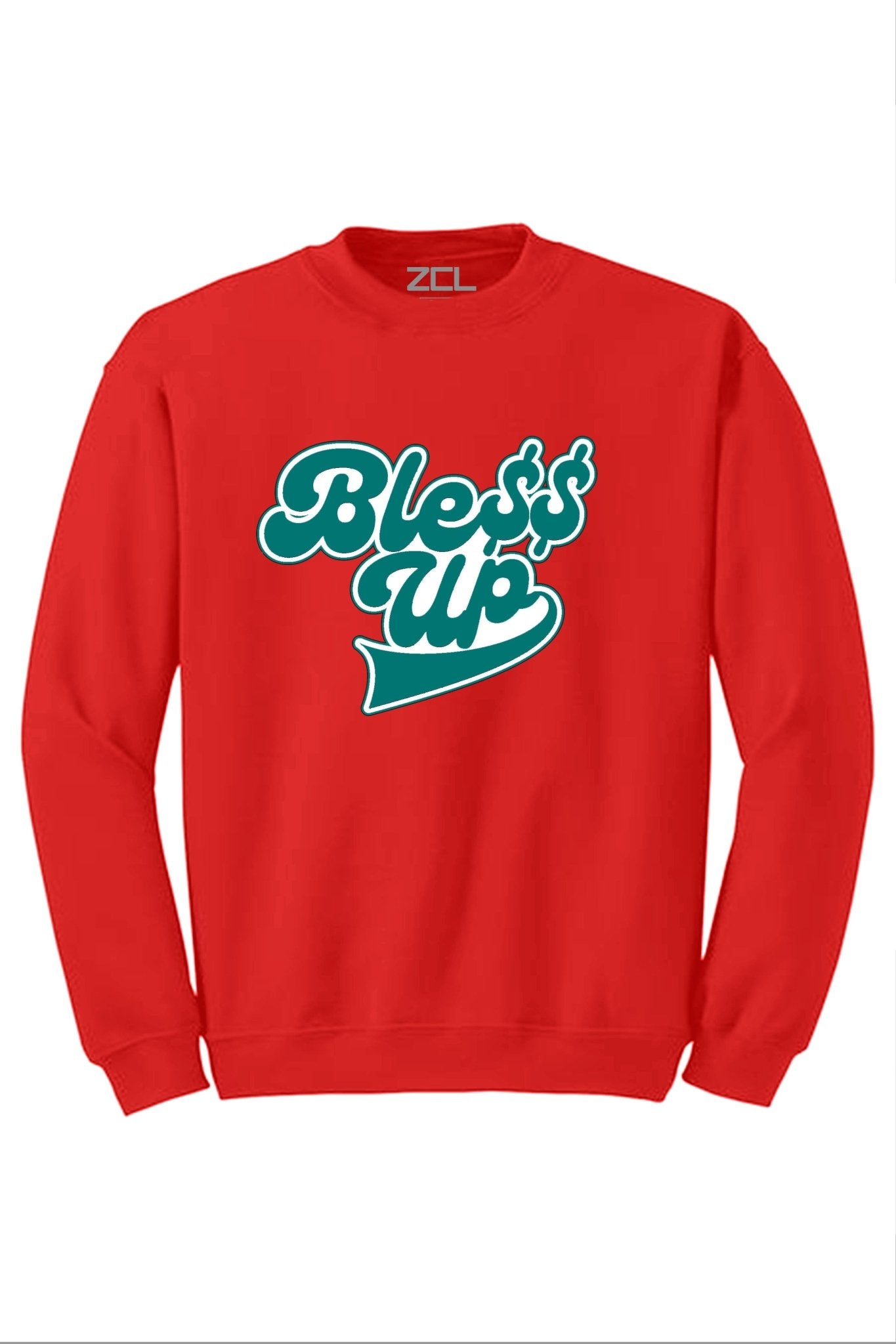 Bless Up Crewneck Sweatshirt (White Logo)