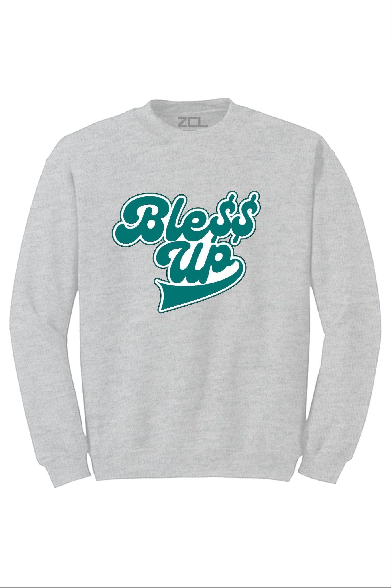 Bless Up Crewneck Sweatshirt (White Logo)