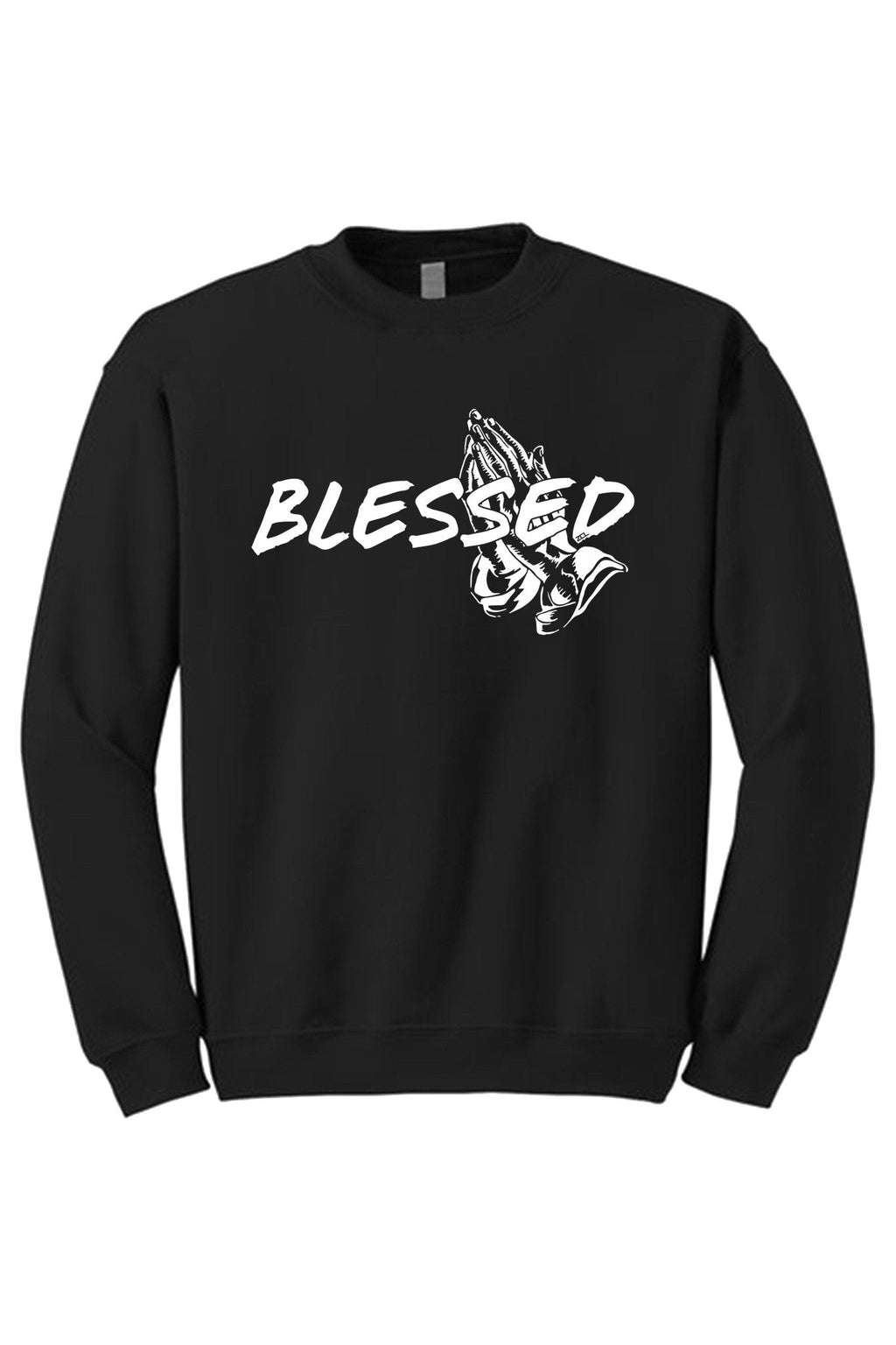 Blessed Crewneck Sweatshirt (White Logo)