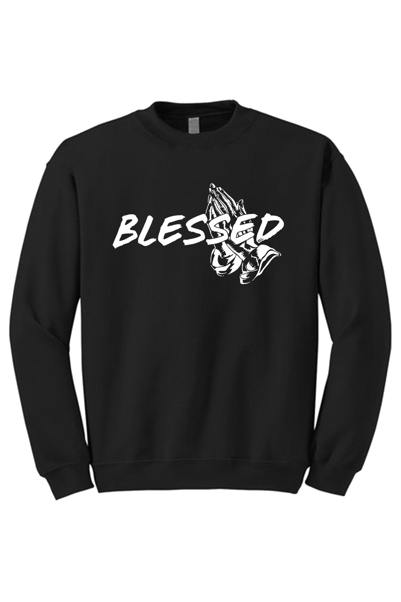 Blessed Crewneck Sweatshirt (White Logo)
