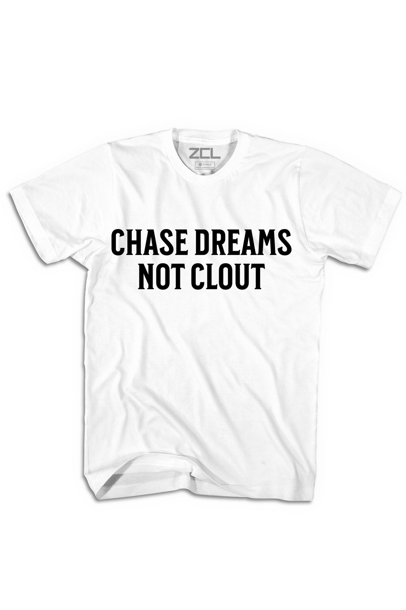 Chase Dreams Not Clout Tee (Black Logo)