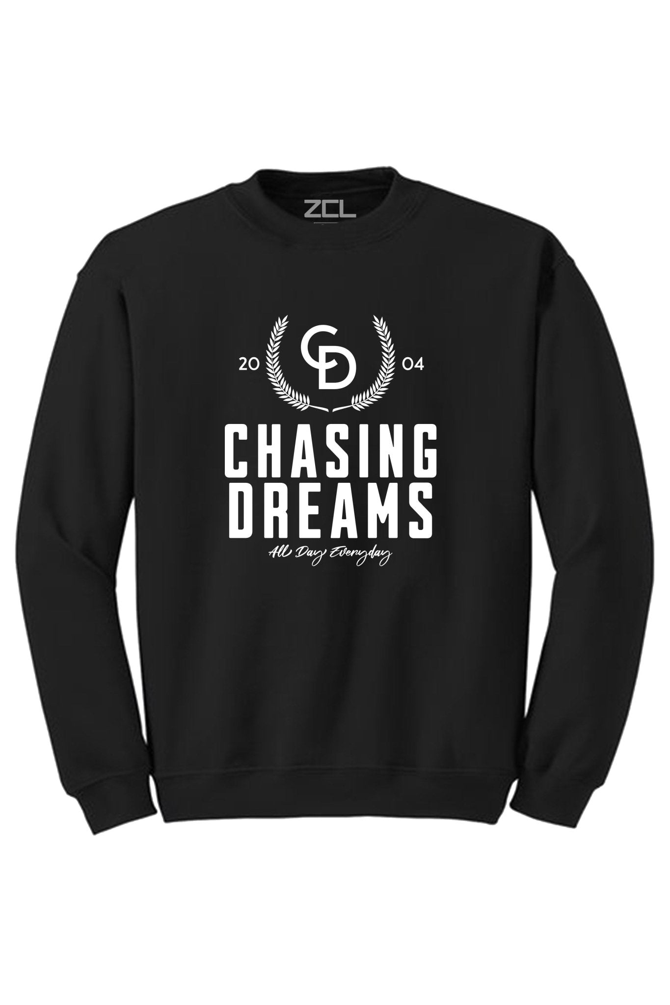 Chasing Dreams Crewneck Sweatshirt (White Logo)