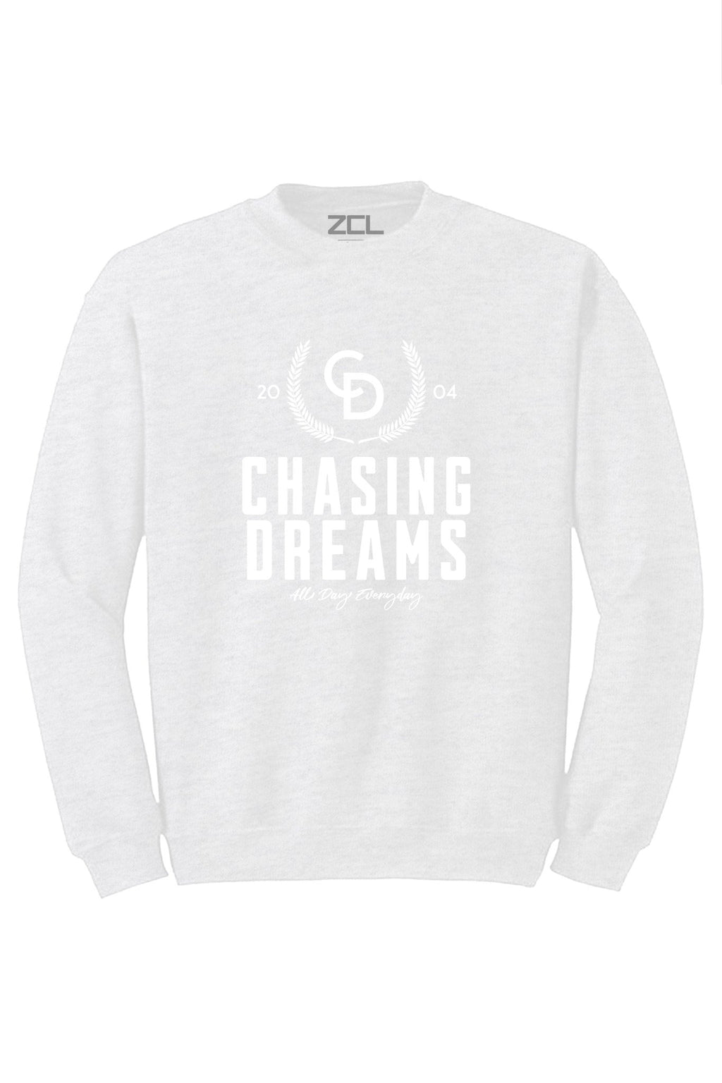Chasing Dreams Crewneck Sweatshirt (White Logo)